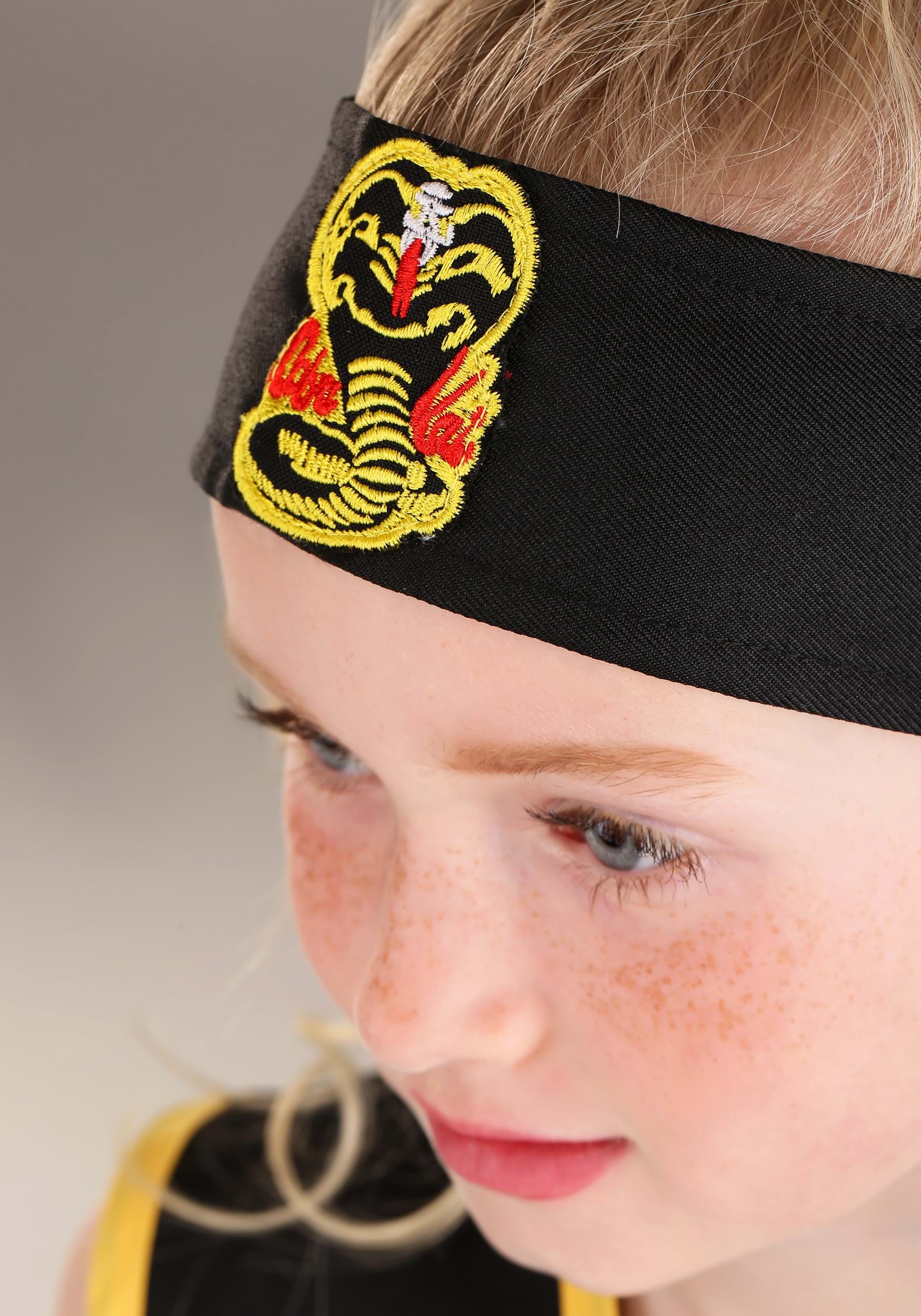 Girl's The Karate Kid Cobra Kai Costume 8 Girl's The Karate Kid Cobra Kai Costume