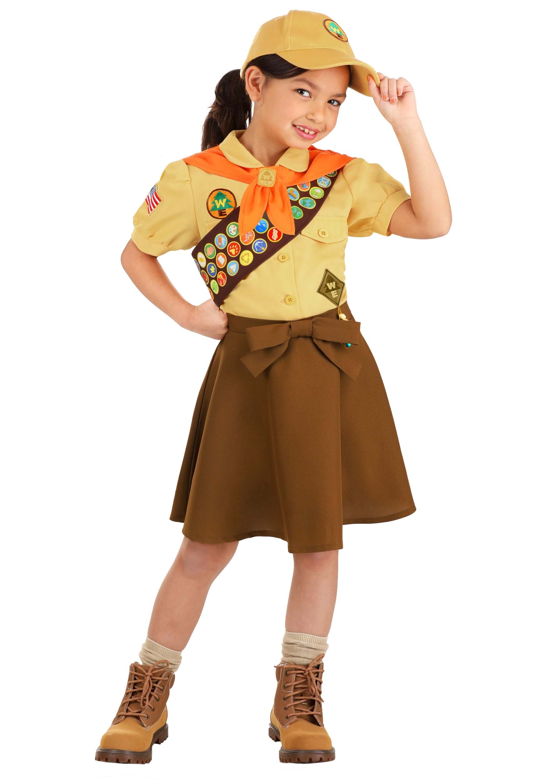 Disney and Pixar UP Wilderness Explorer Costume for Girls