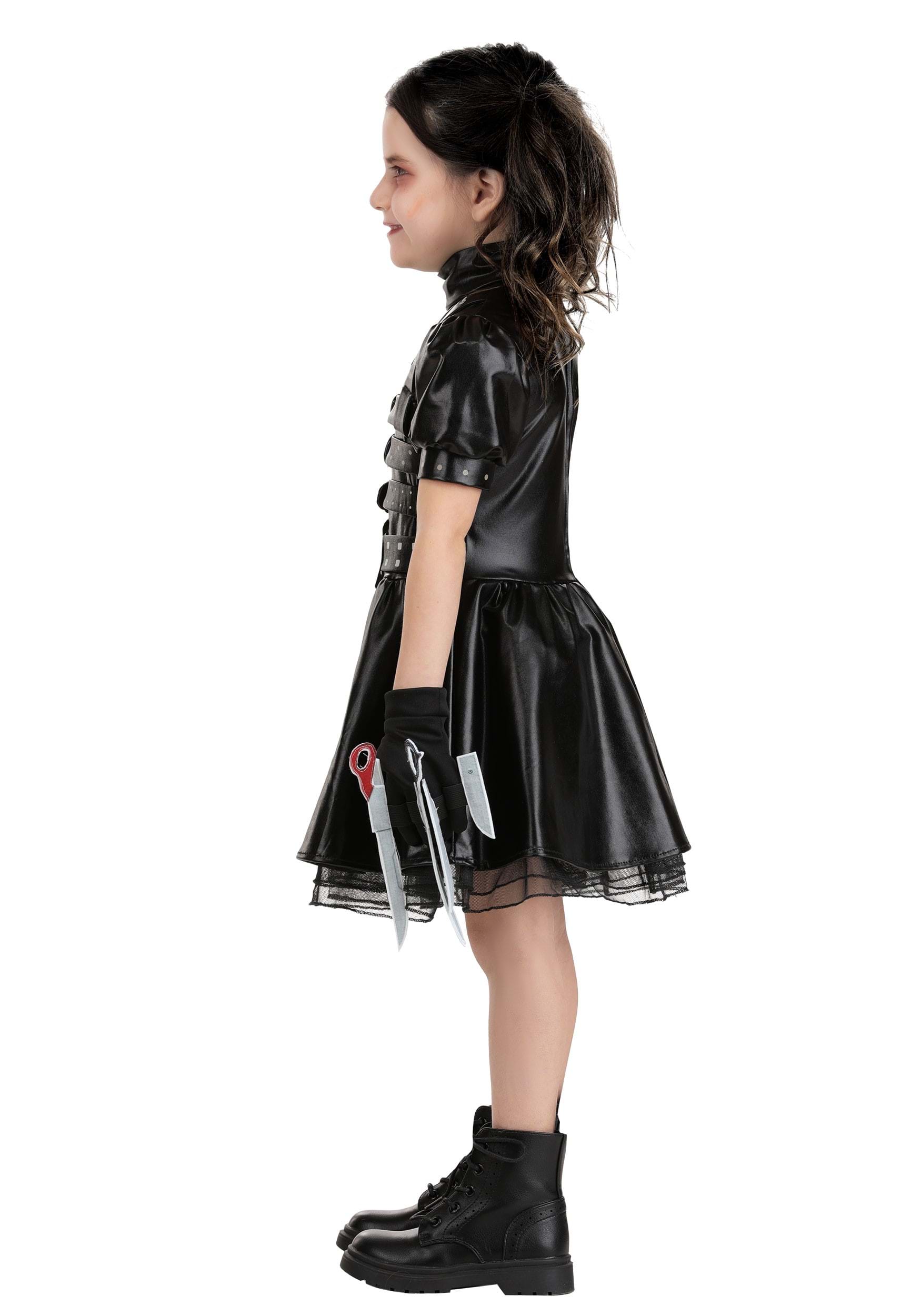 Girl's Toddler Edward Scissorhands Costume Dress