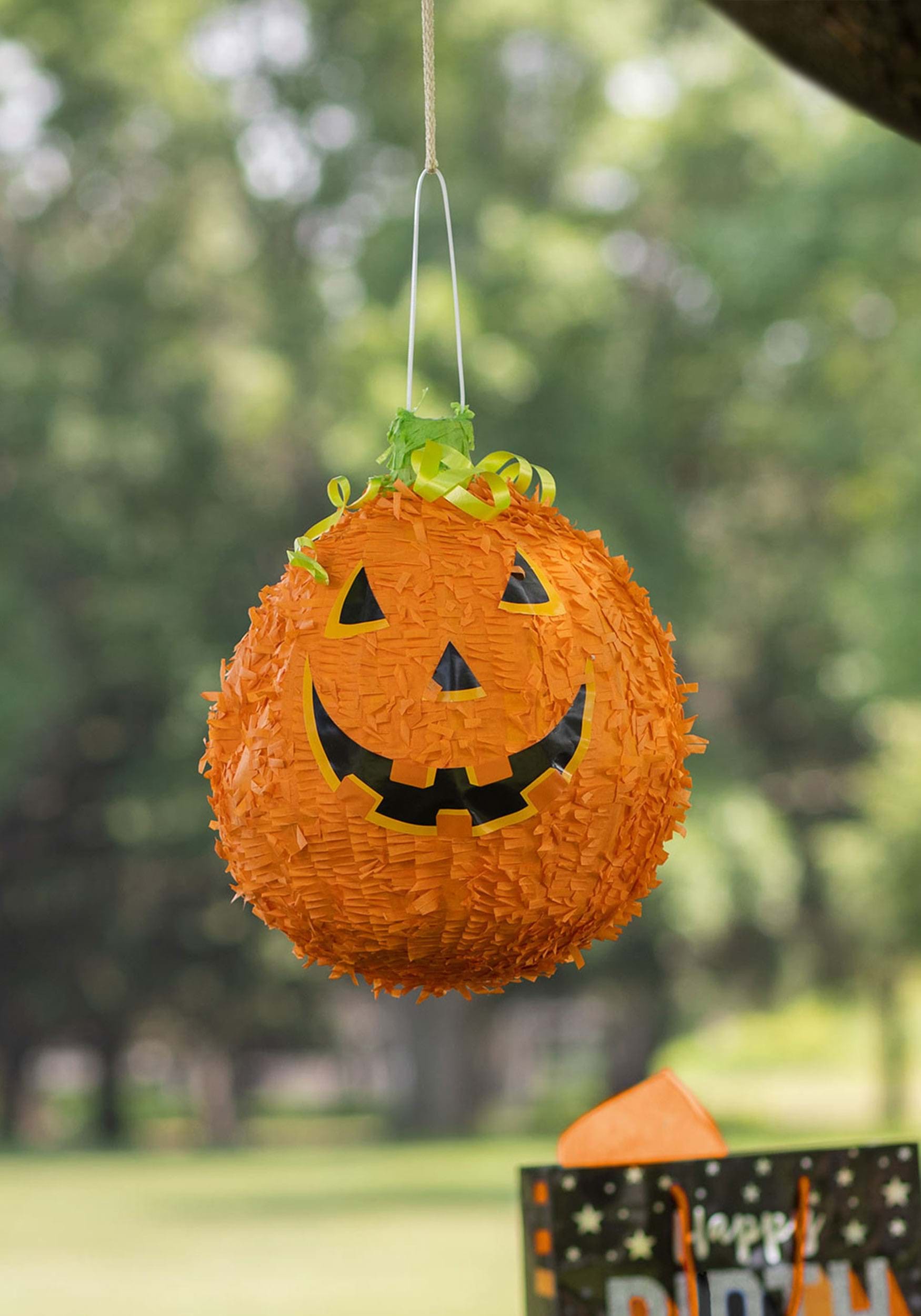10-Inch Pumpkin Party Pi帽ata Decoration
