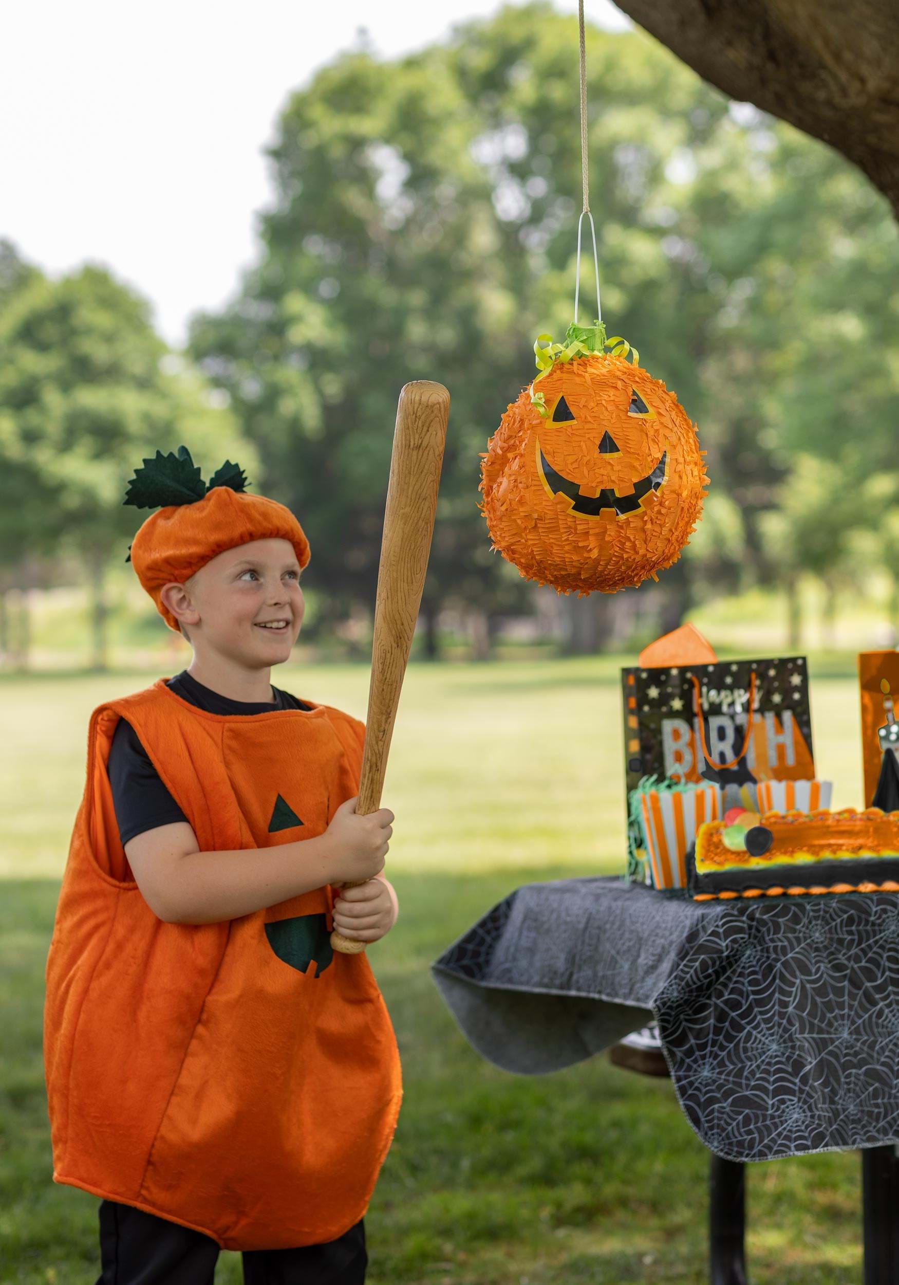 10-Inch Pumpkin Party Pi帽ata Decoration