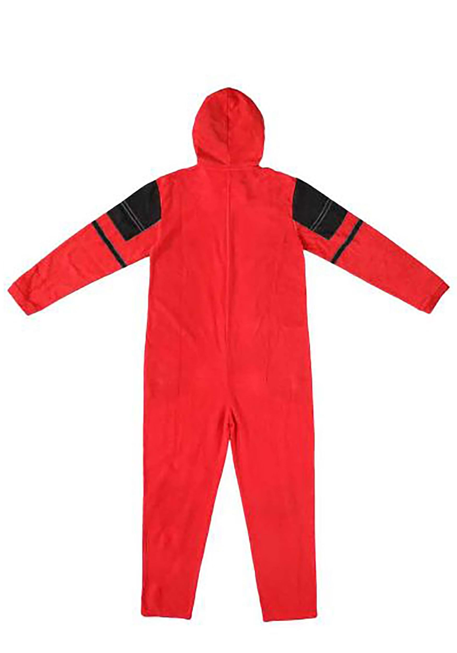 Marvel Deadpool Cosplay Union Suit Costume for Adults