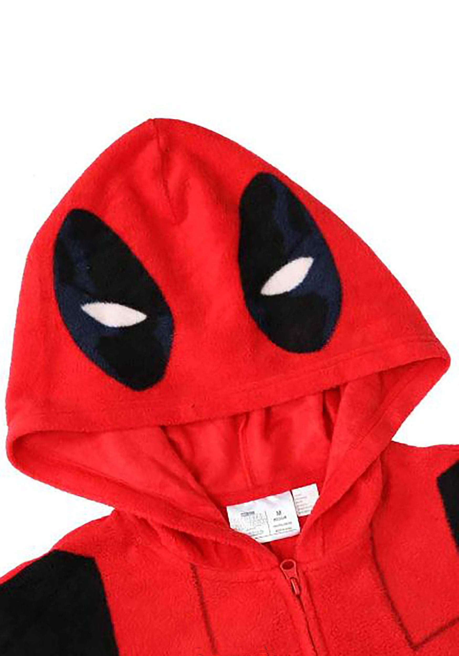 Marvel Deadpool Cosplay Union Suit Costume for Adults