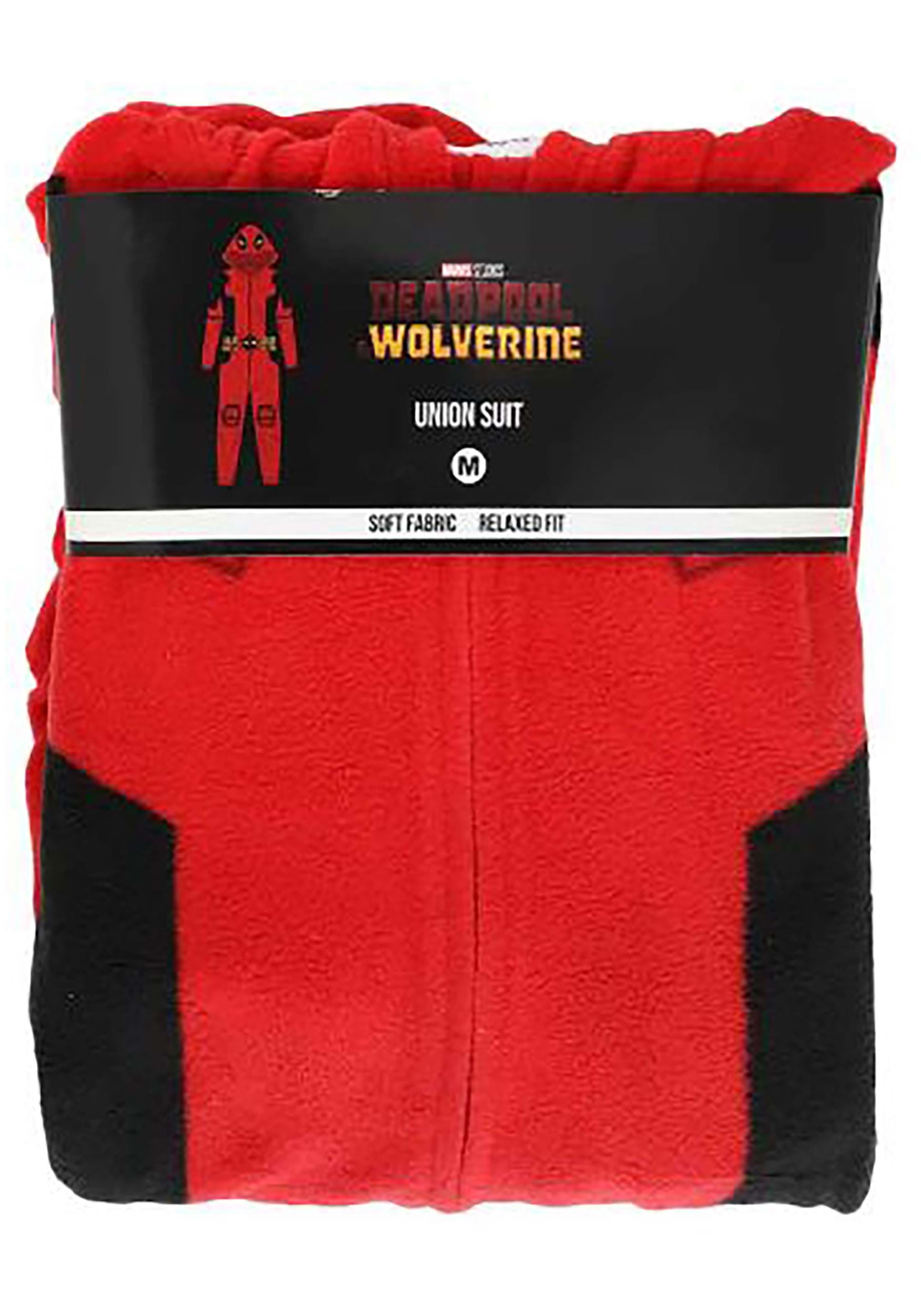 Marvel Deadpool Cosplay Union Suit Costume for Adults