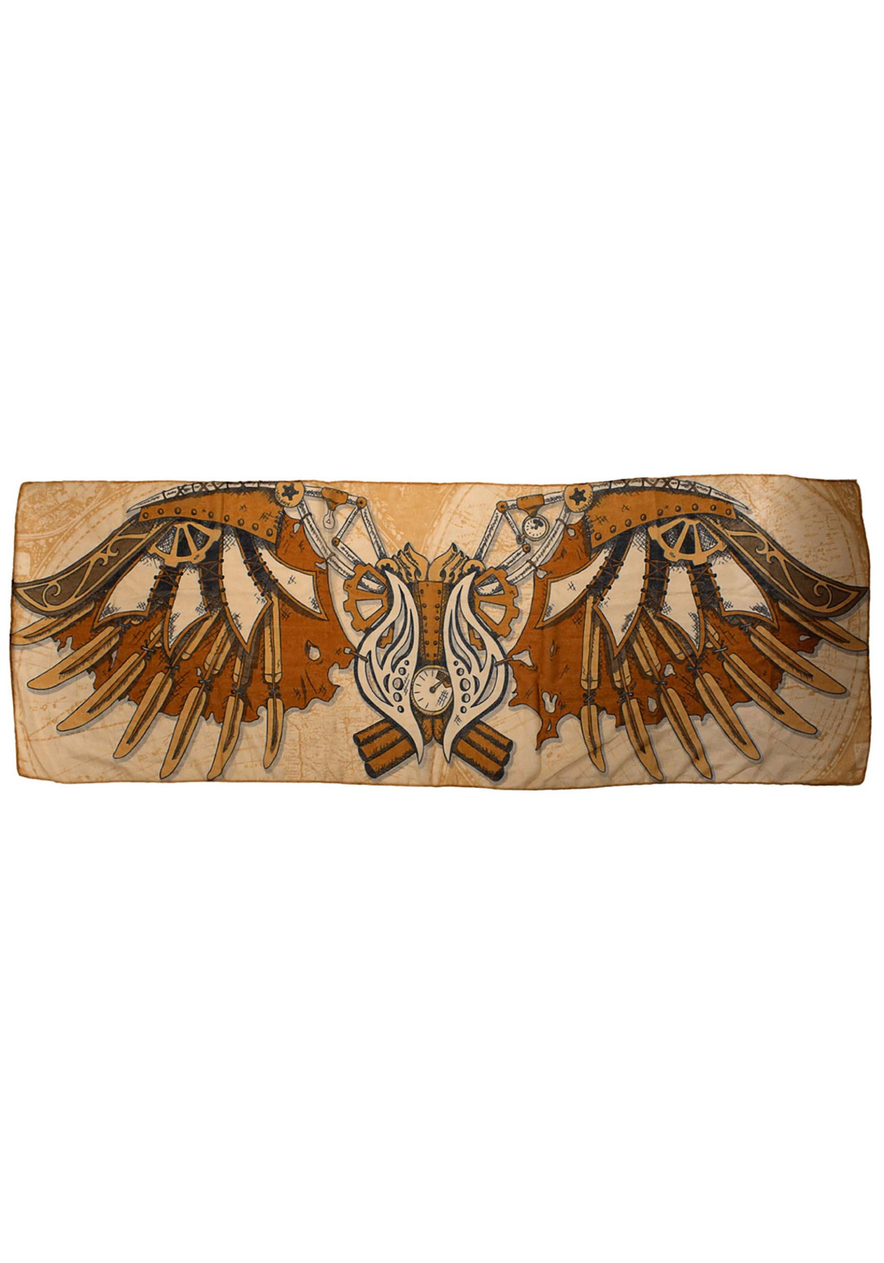 Steampunk Wings Lightweight Scarf