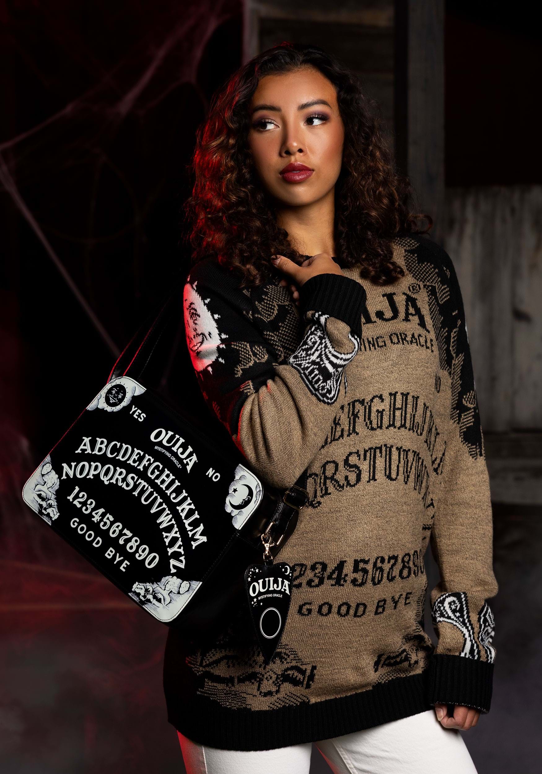Ouija Board Halloween Sweater for Adults 3 Ouija Board Halloween Sweater for Adults