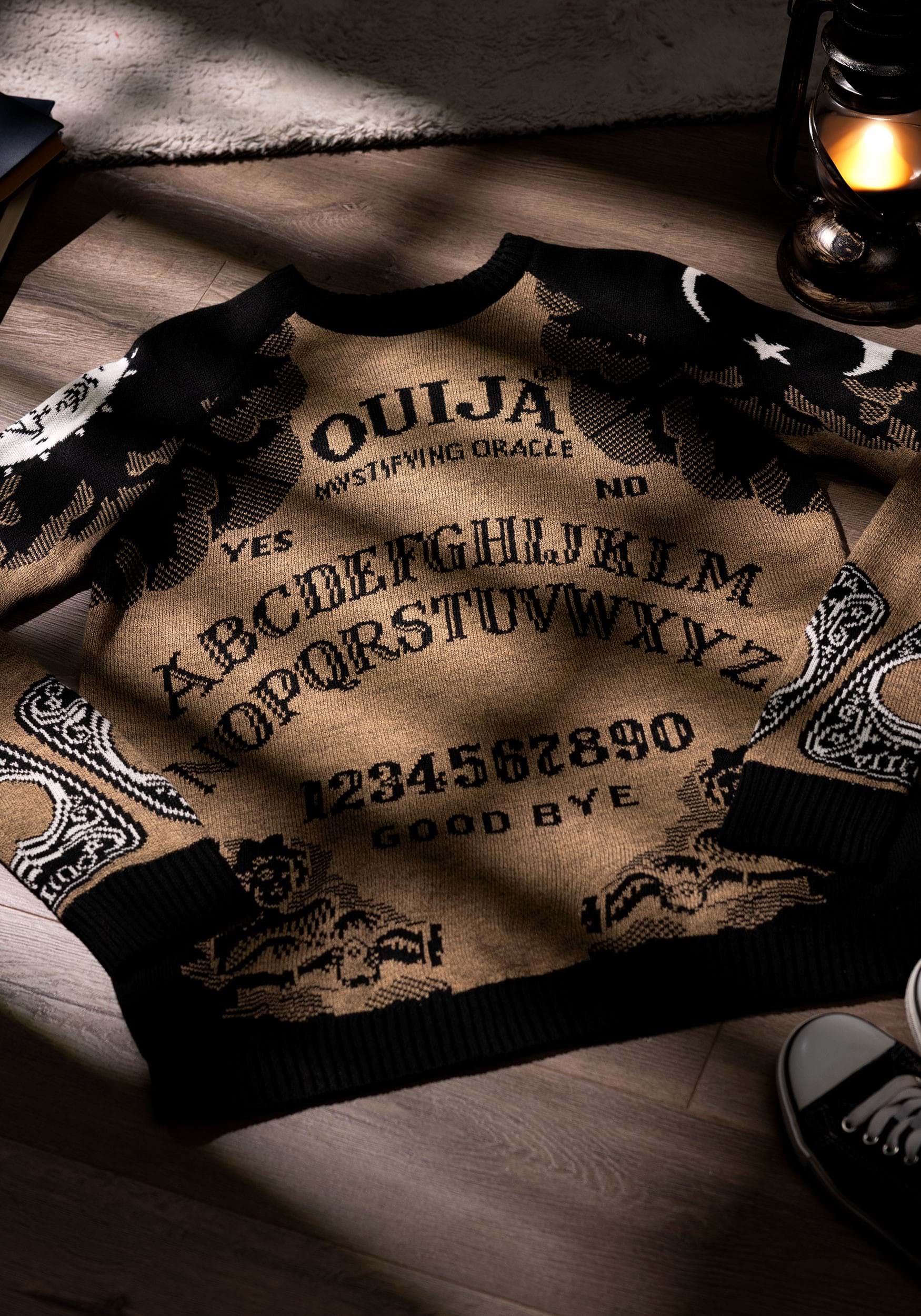 Ouija Board Halloween Sweater for Adults 4 Ouija Board Halloween Sweater for Adults