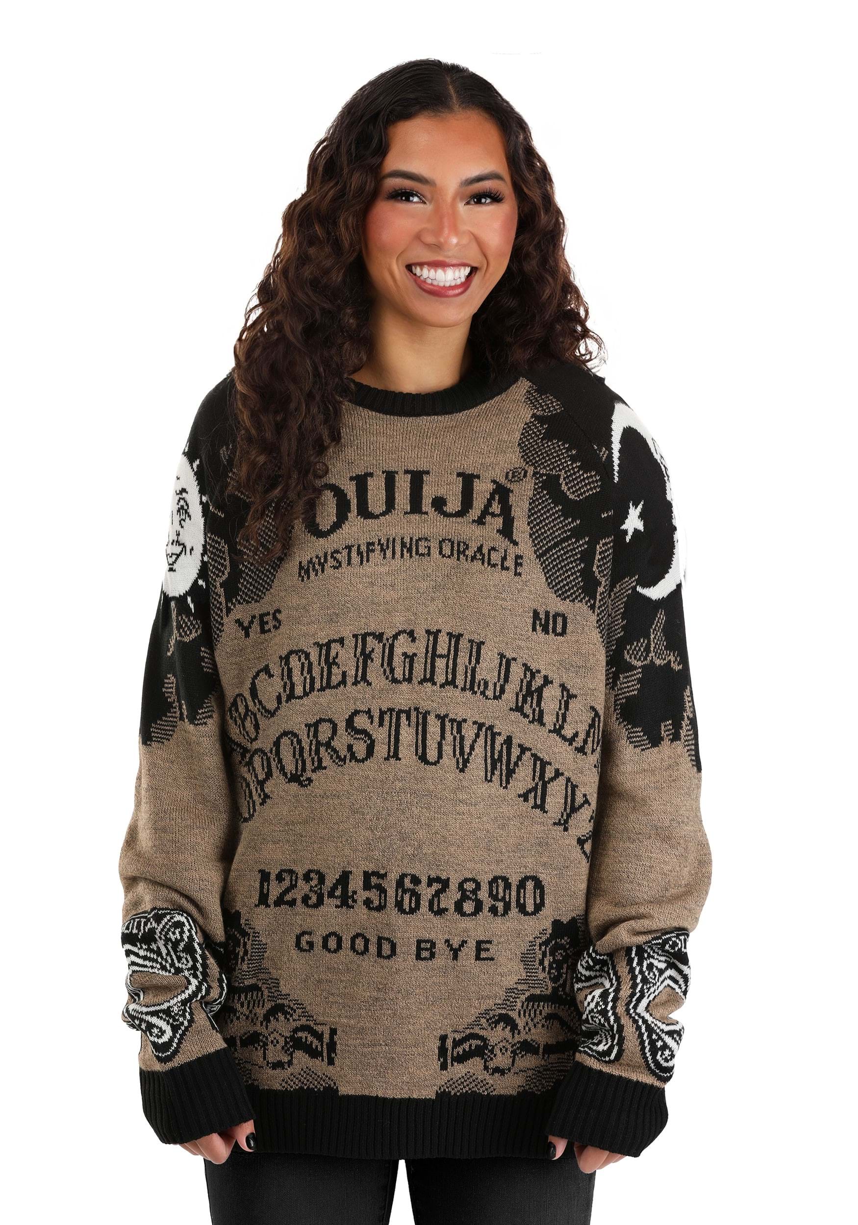 Ouija Board Halloween Sweater for Adults 5 Ouija Board Halloween Sweater for Adults