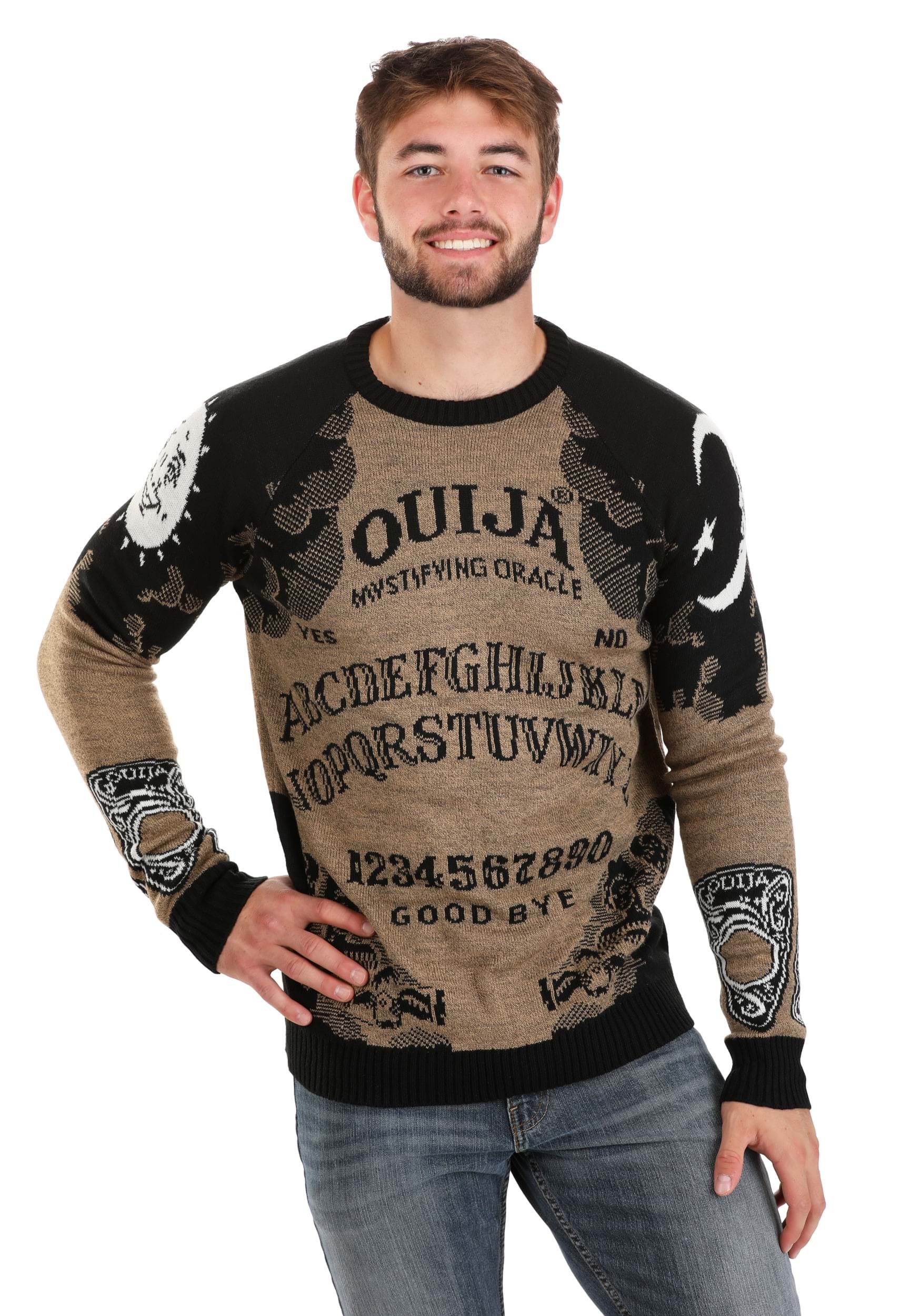 Ouija Board Halloween Sweater for Adults 6 Ouija Board Halloween Sweater for Adults