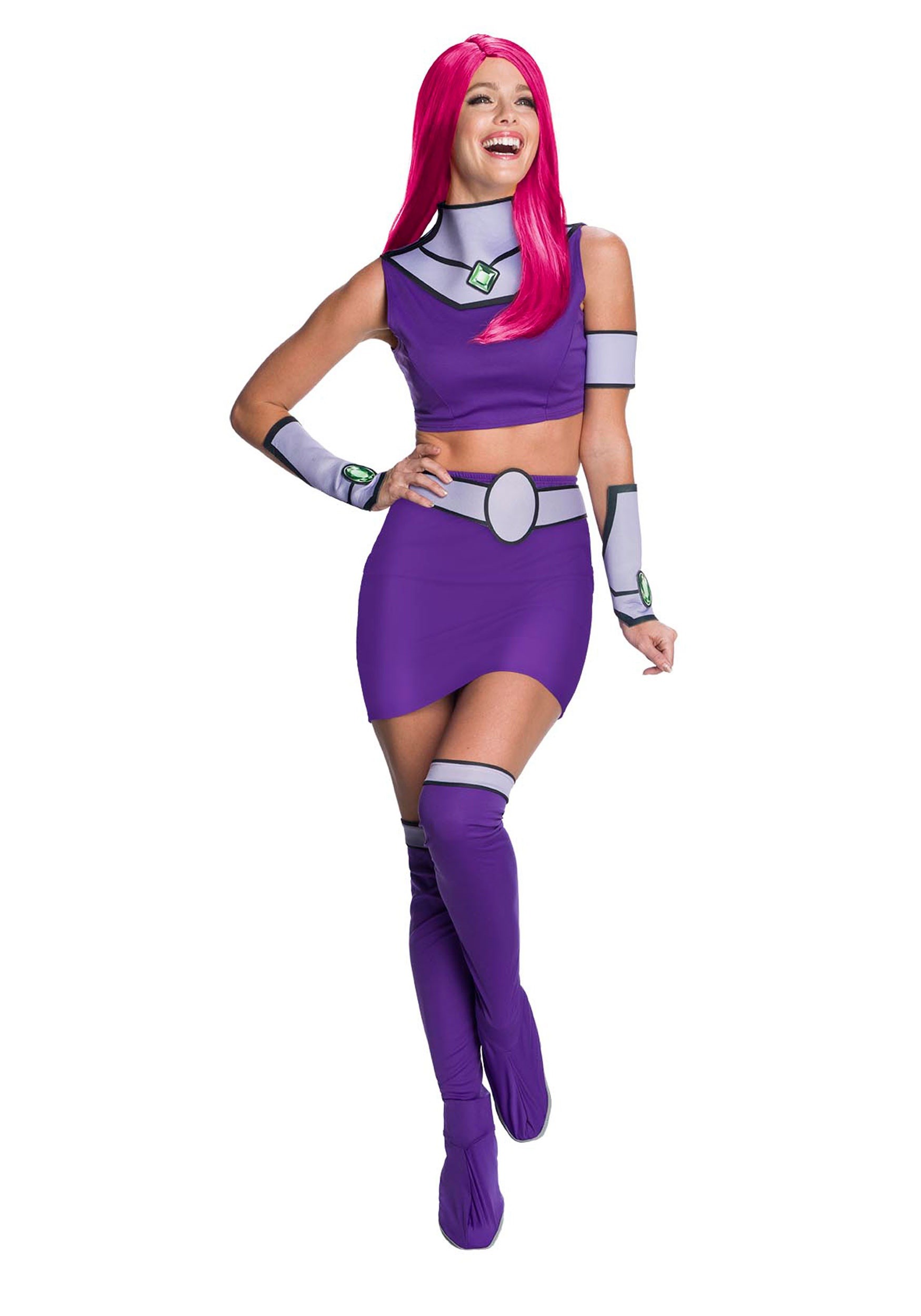 Teen Titan Starfire Women's Costume 1 Teen Titan Starfire Women's Costume