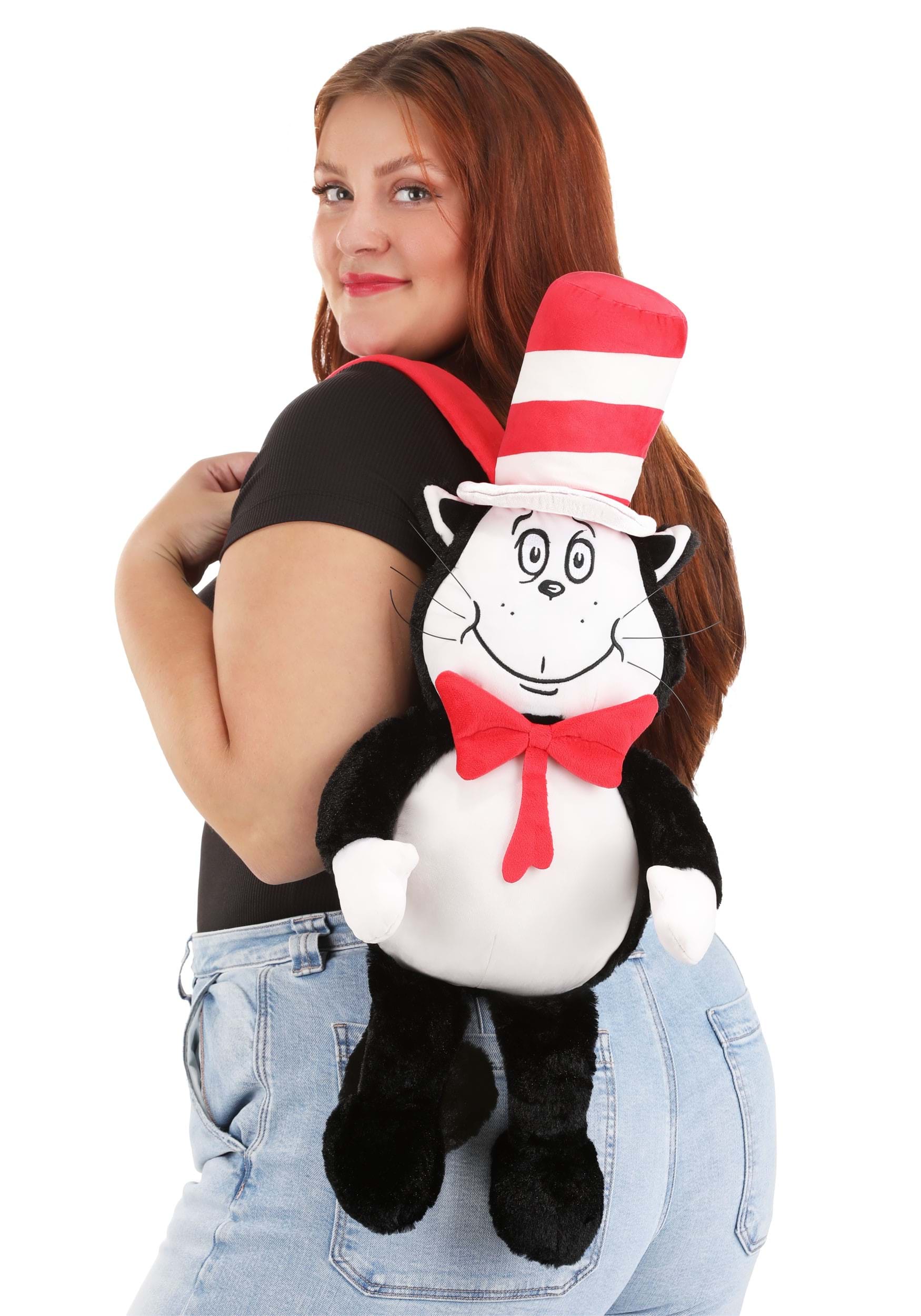 Dr. Seuss Cat in the Hat Plushie Backpack