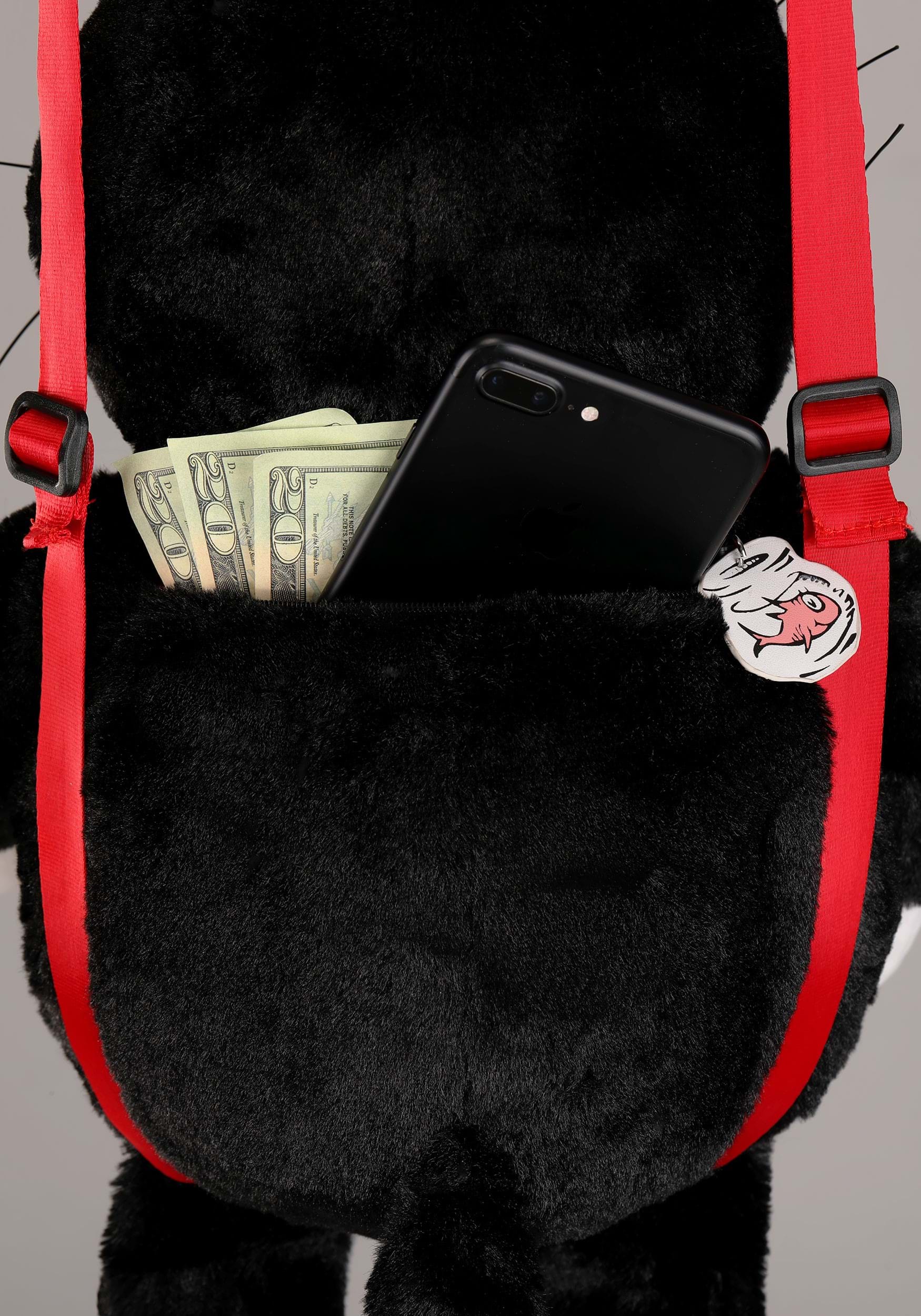 Dr. Seuss Cat in the Hat Plushie Backpack