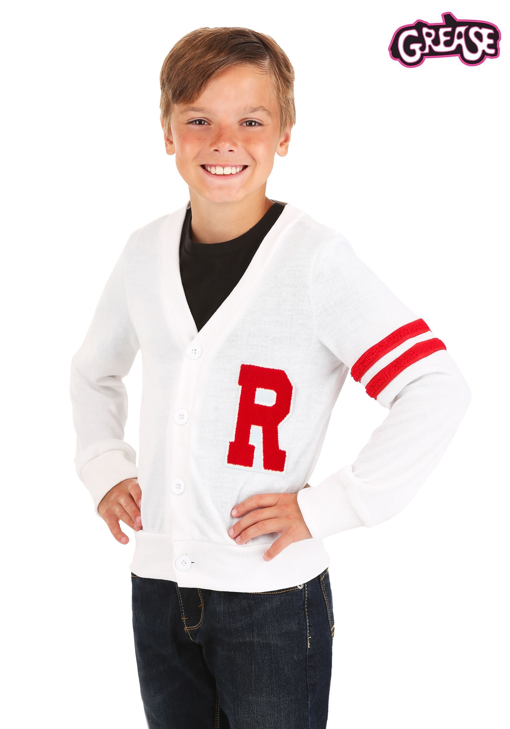 Deluxe Grease Rydell High Boy's Letterman Sweater
