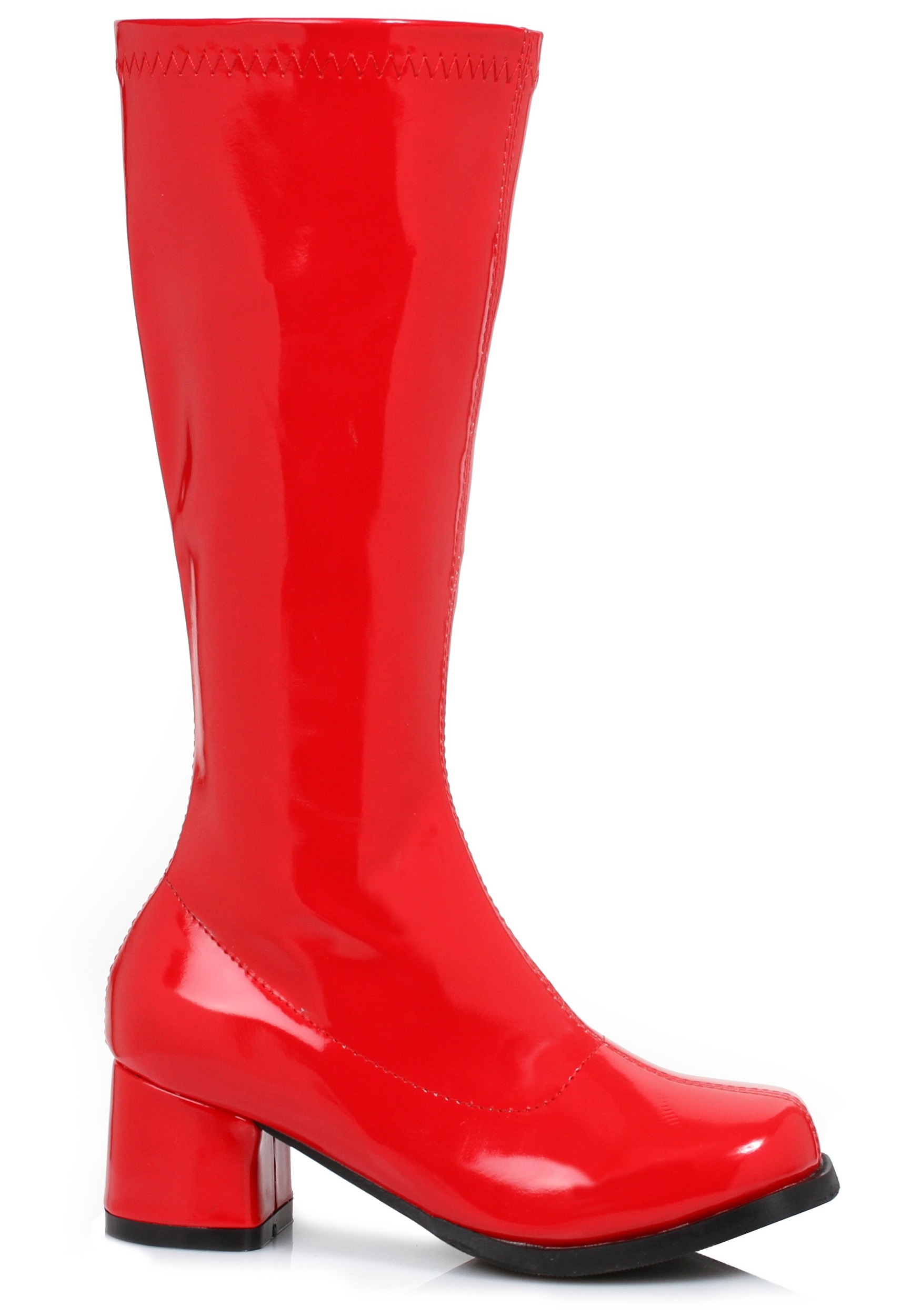 Girl's Gogo Boots in Red 1 Girl's Gogo Boots in Red