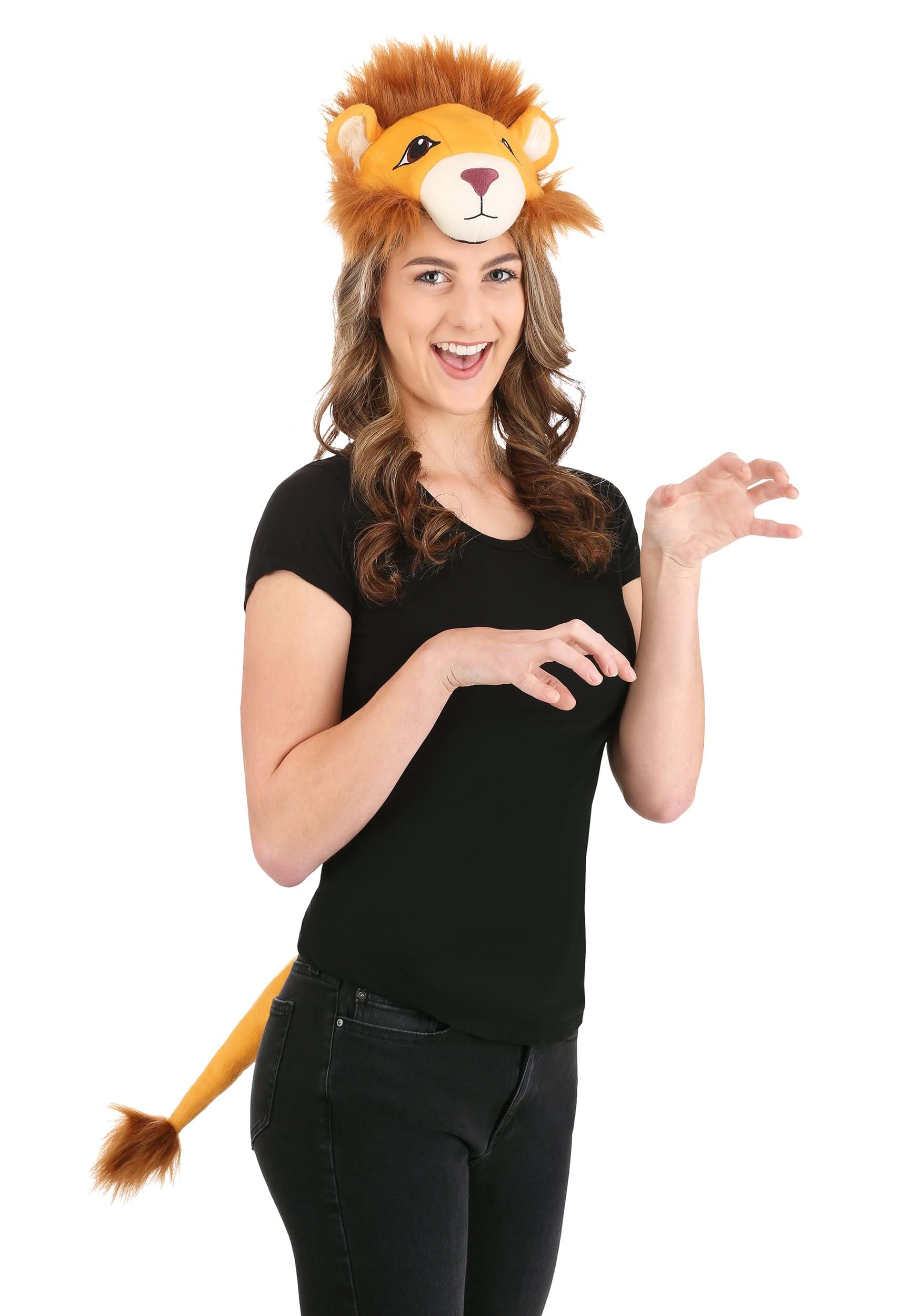 Lion Plush Headband & Tail Kit 1 Lion Plush Headband & Tail Kit