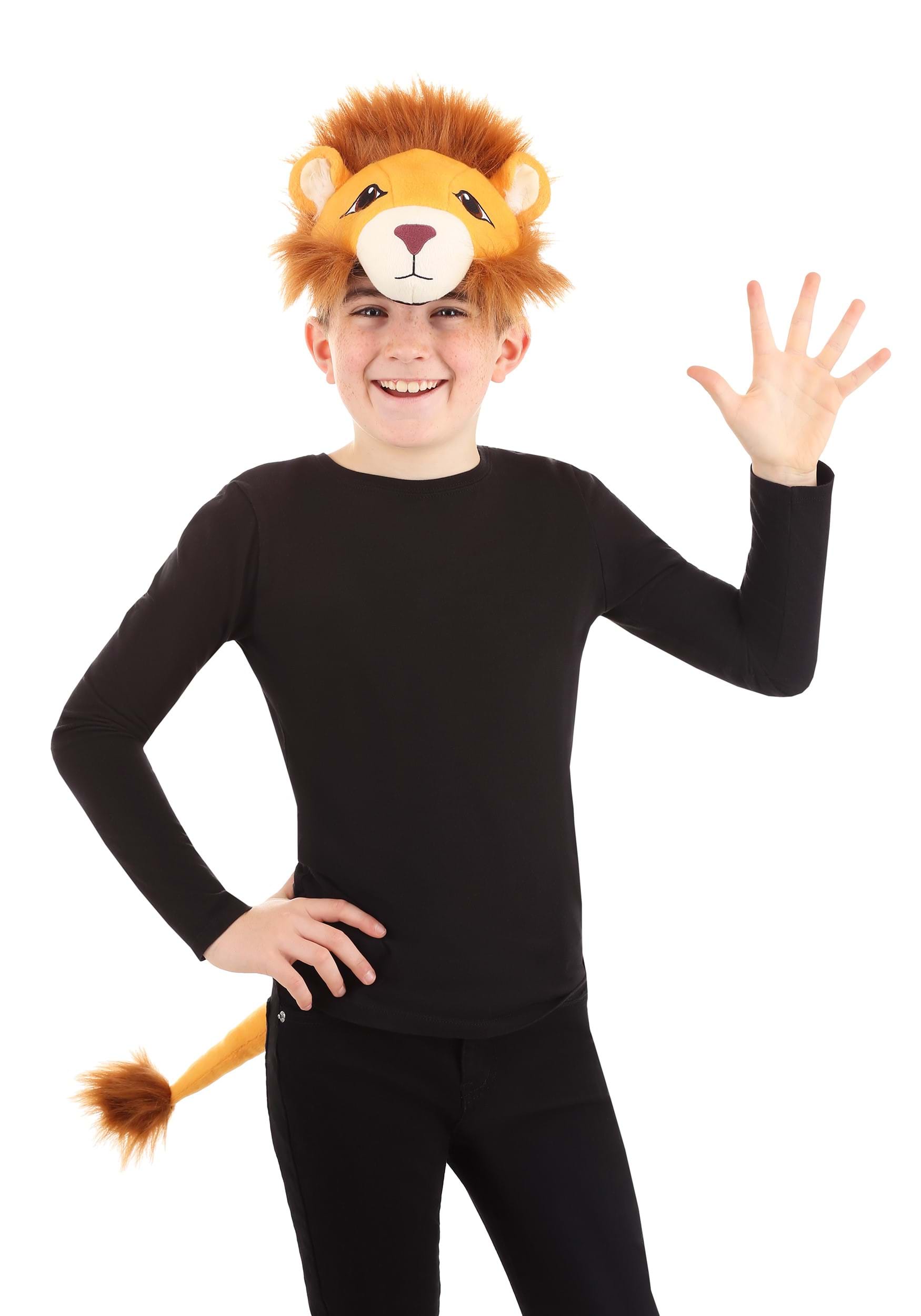 Lion Plush Headband & Tail Kit 3 Lion Plush Headband & Tail Kit