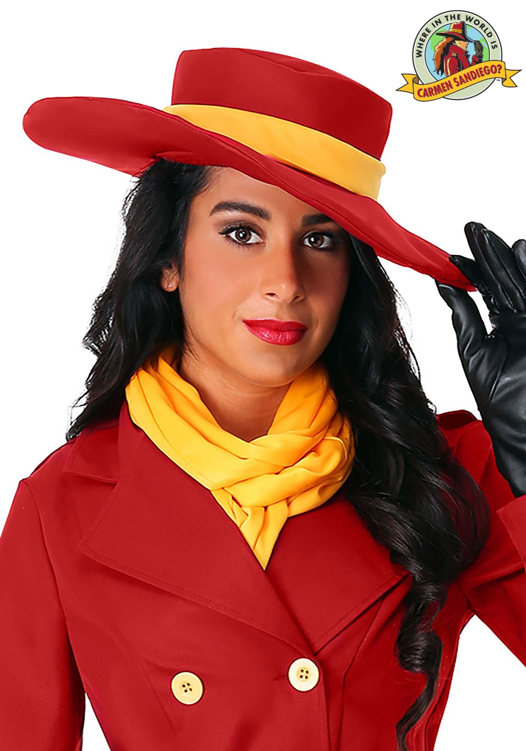 Adult Carmen Sandiego Costume Hat