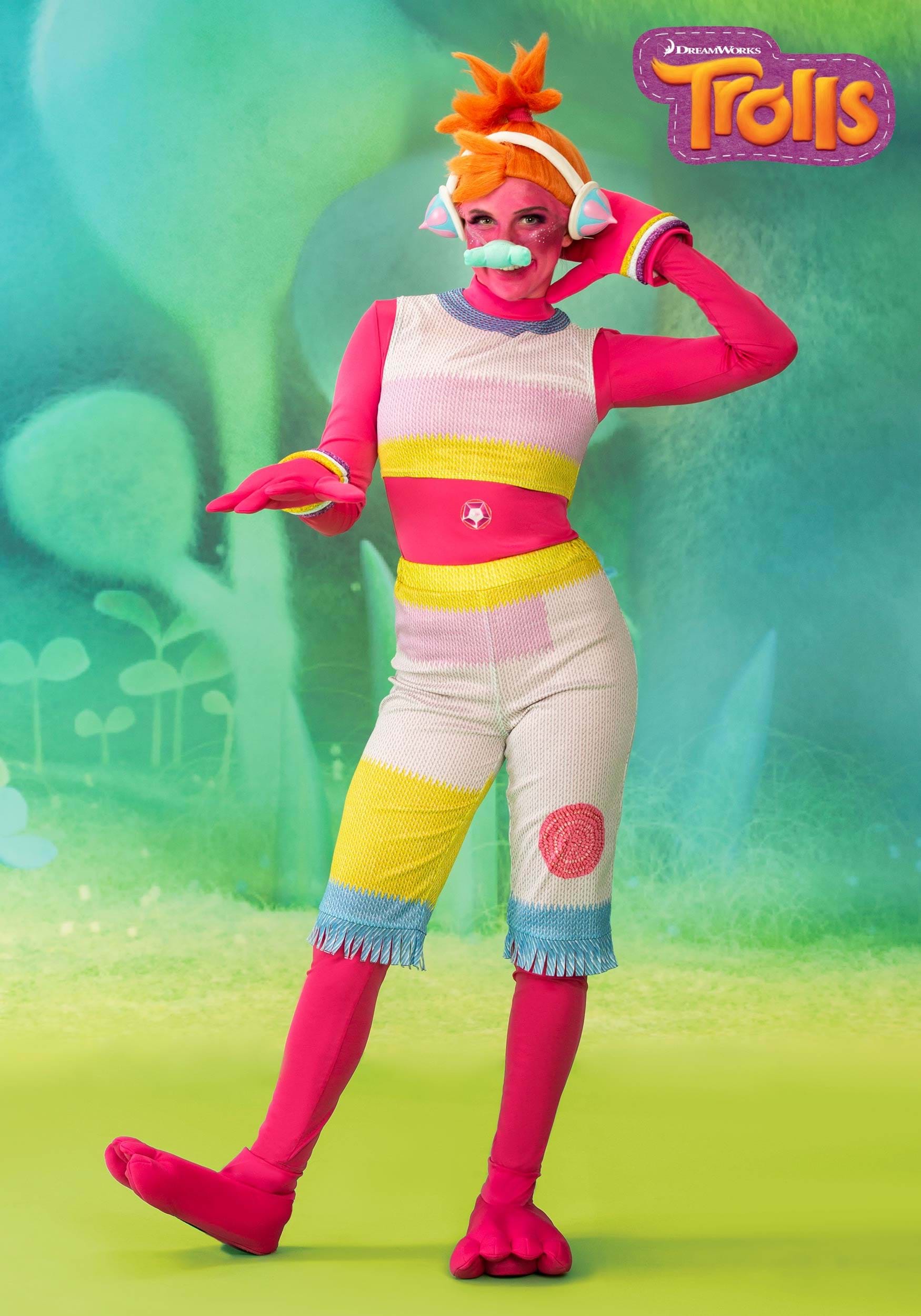 Women's Trolls DJ Suki Costume
