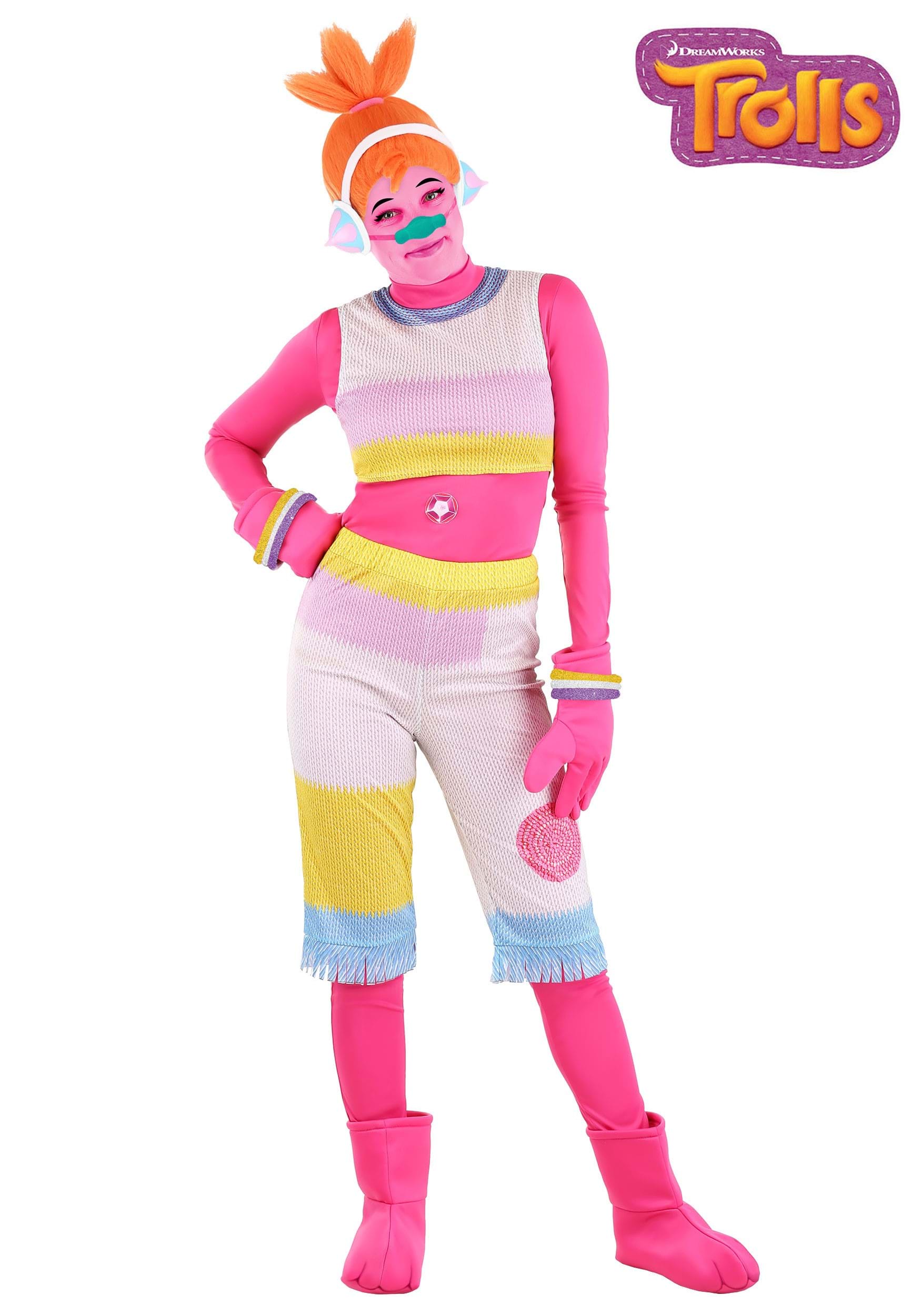 Women's Trolls DJ Suki Costume