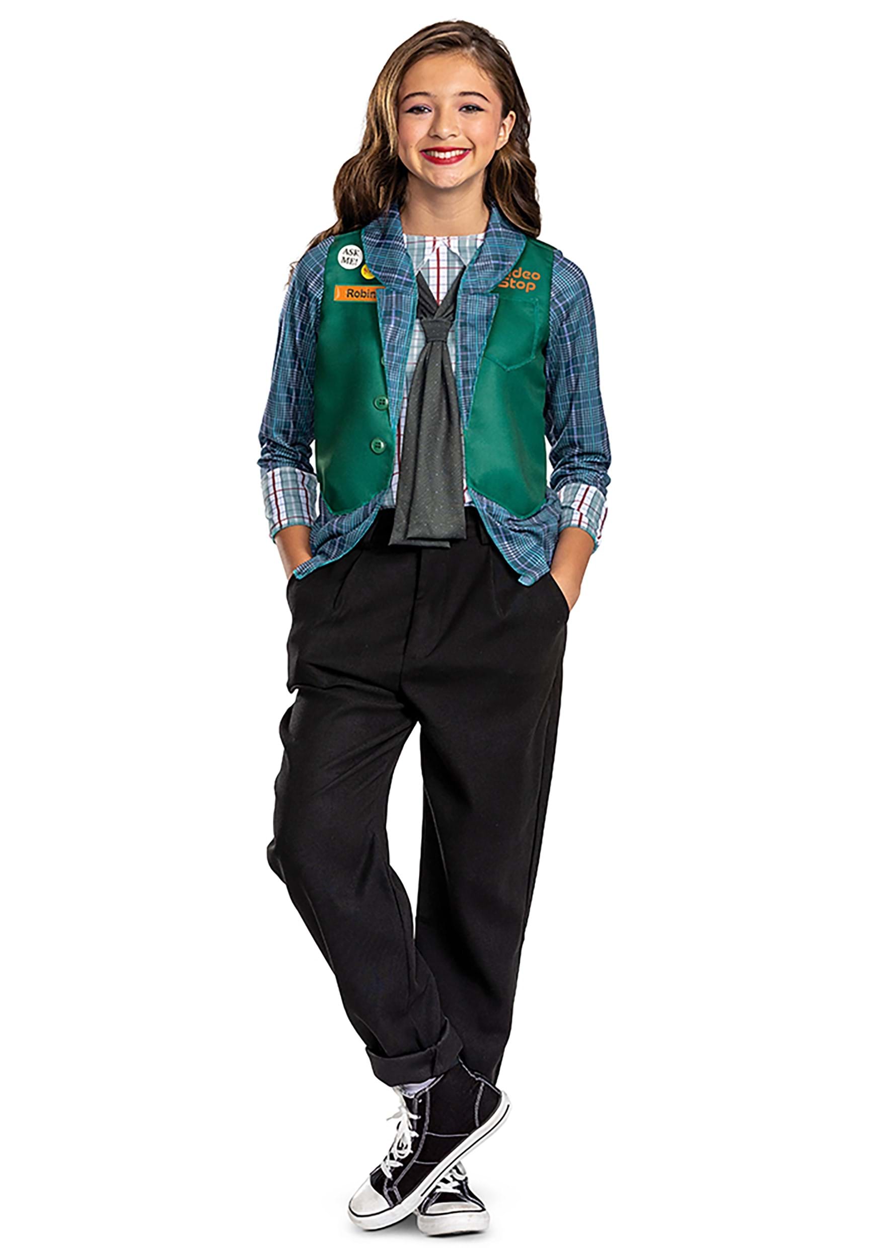 Stranger Things Tween Classic ideo Robin S4 Kid's Costum