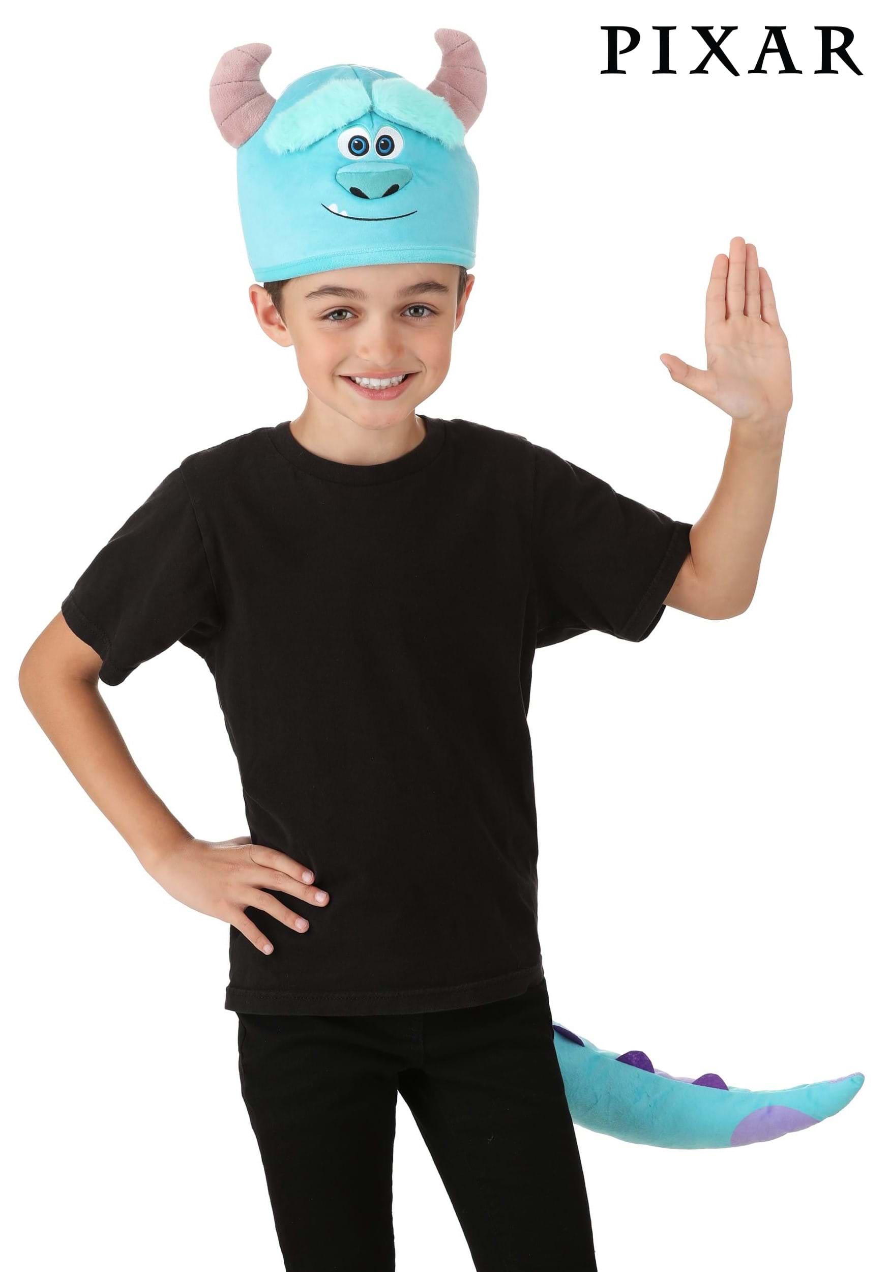 Monsters Inc Sulley Kids Soft Costume Hat and Tail Kit