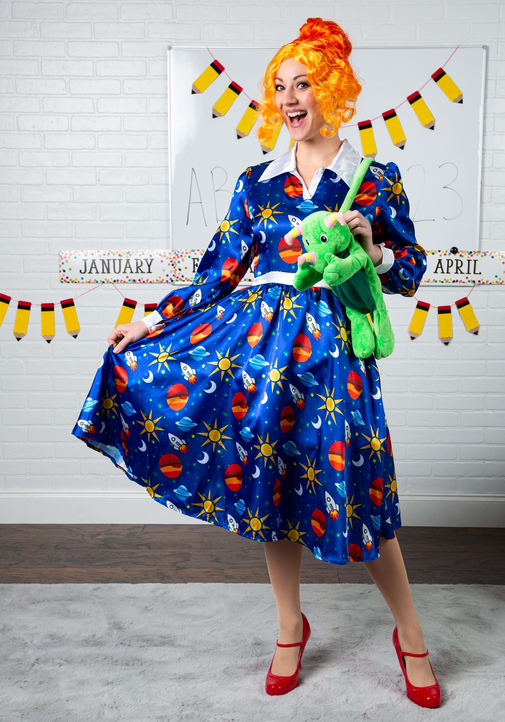 Magic School Bus Ms Frizzle Wig