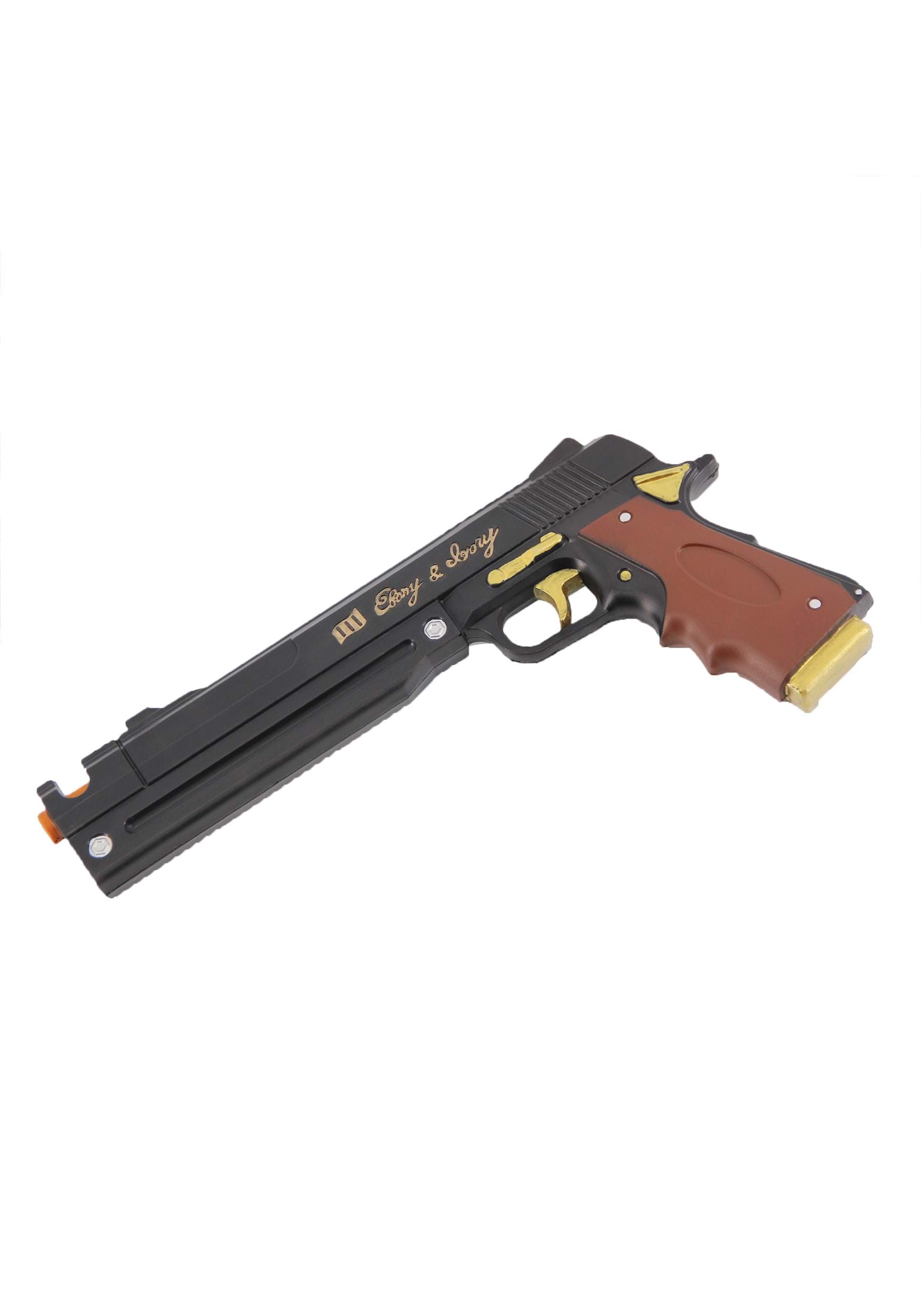 Ebony Devil May Cry Latex Pistol 1 Ebony Devil May Cry Latex Pistol