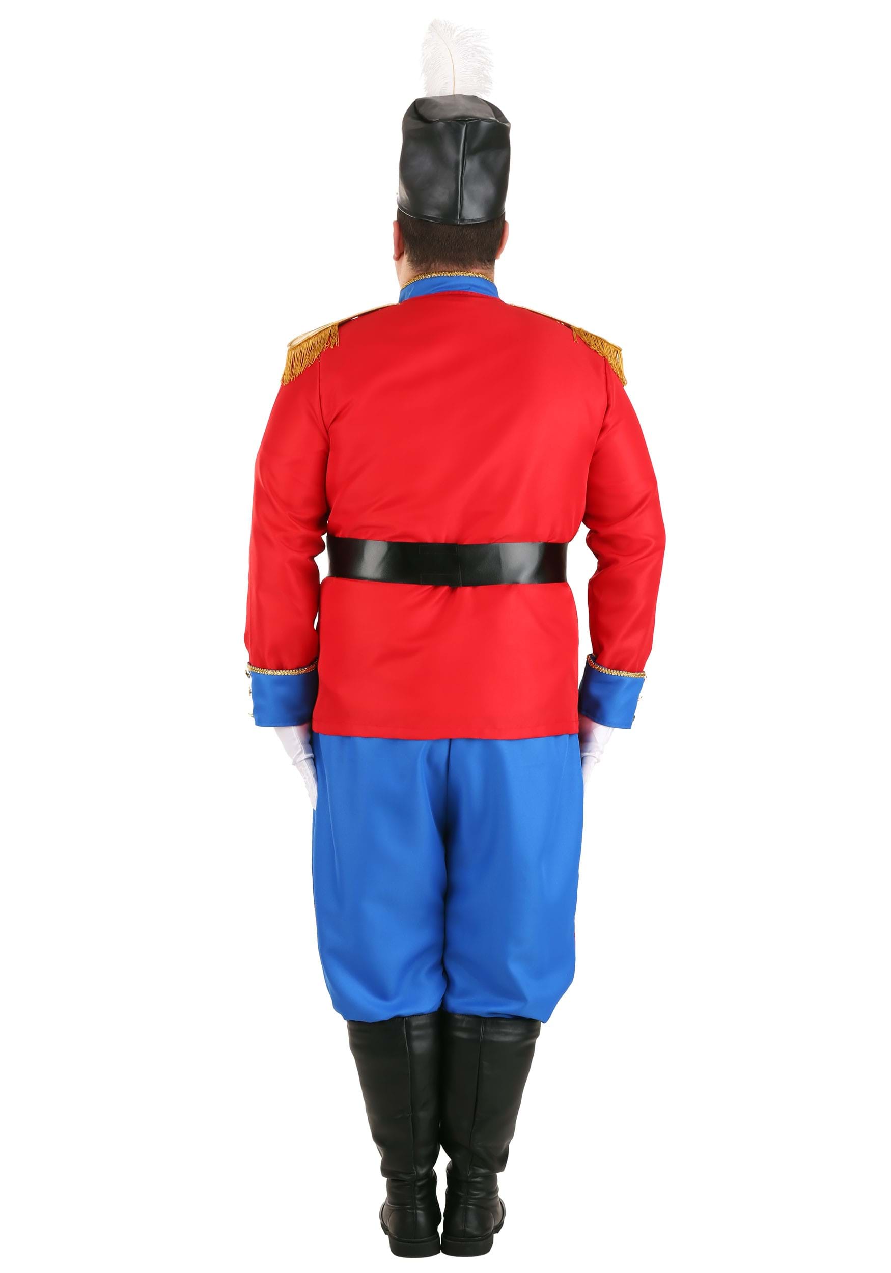 Men's Plus Size Toy Soldier Costume