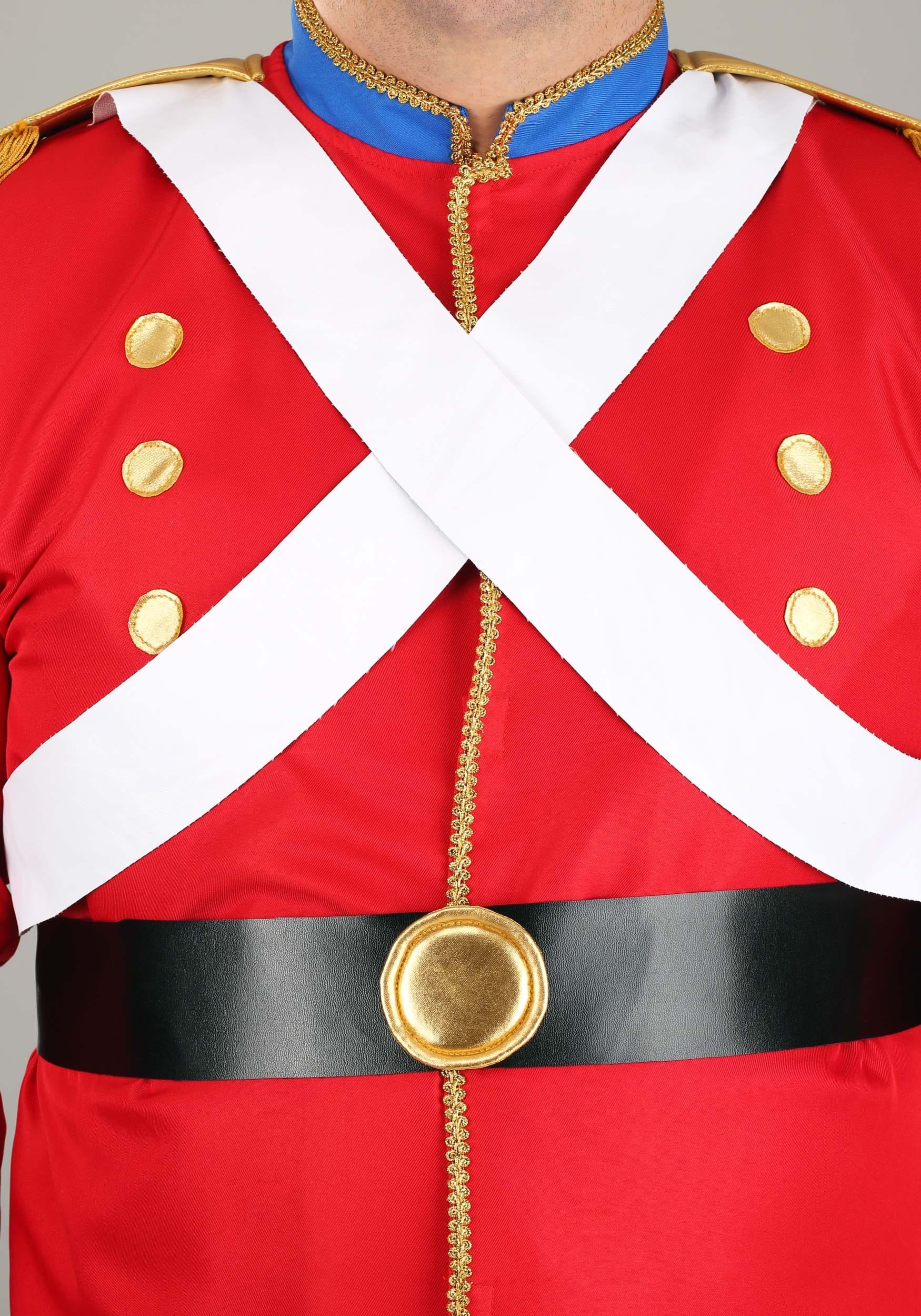 Men's Plus Size Toy Soldier Costume