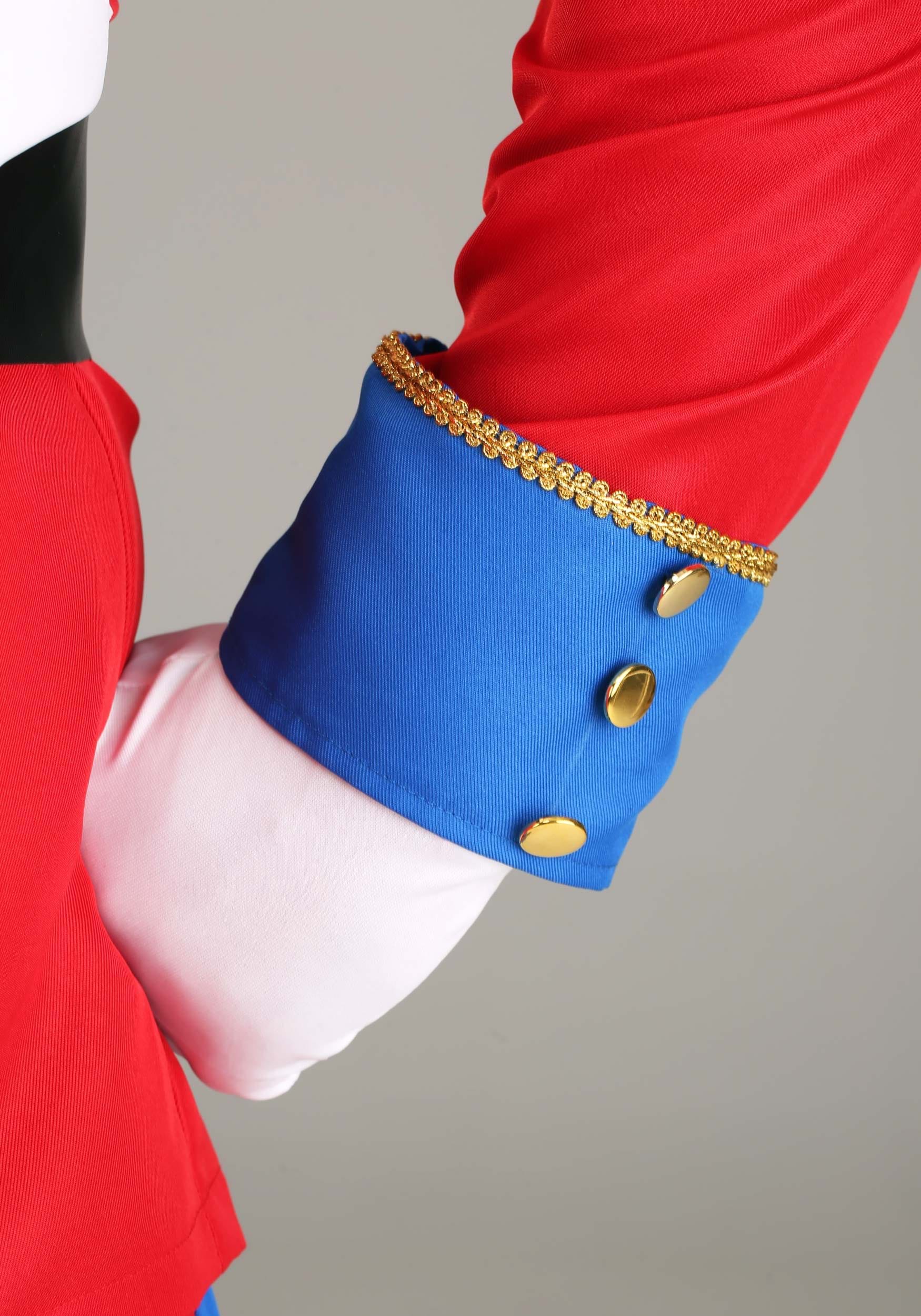 Men's Plus Size Toy Soldier Costume