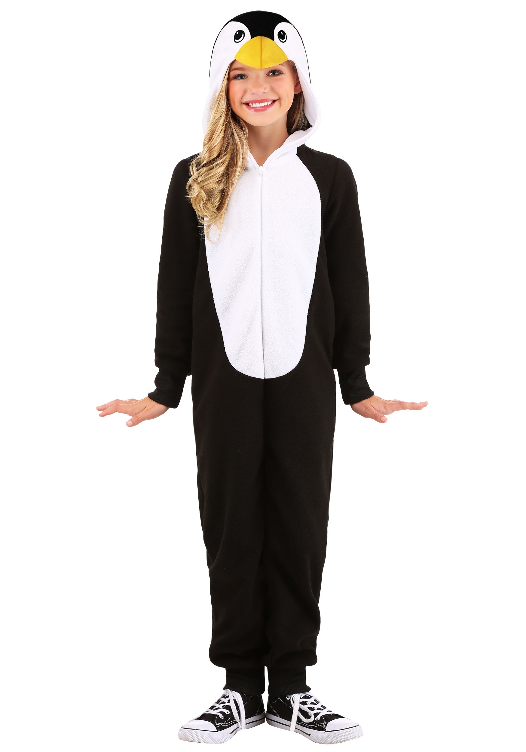 Cozy Penguin Costume Onesie for Kids 1 Cozy Penguin Costume Onesie for Kids