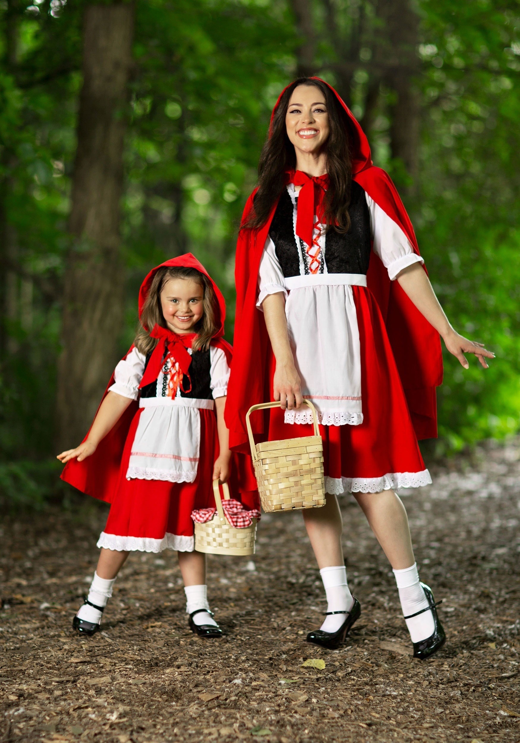 Plus Size Red Riding Hood Costume Dress for Women