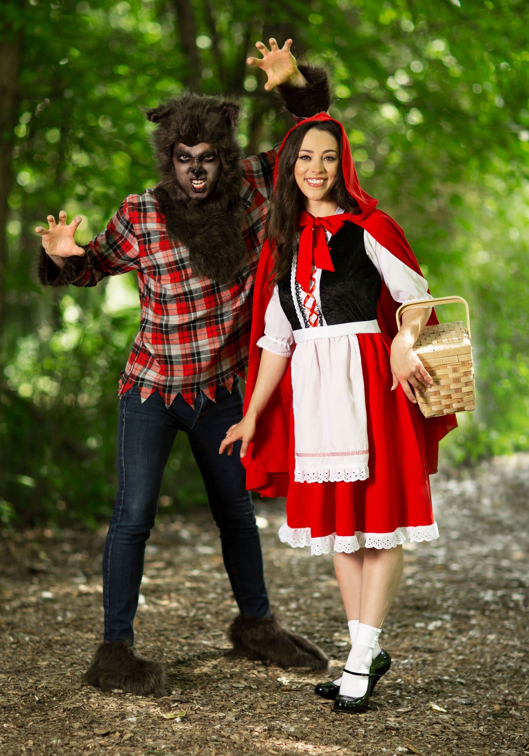 Plus Size Red Riding Hood Costume Dress for Women