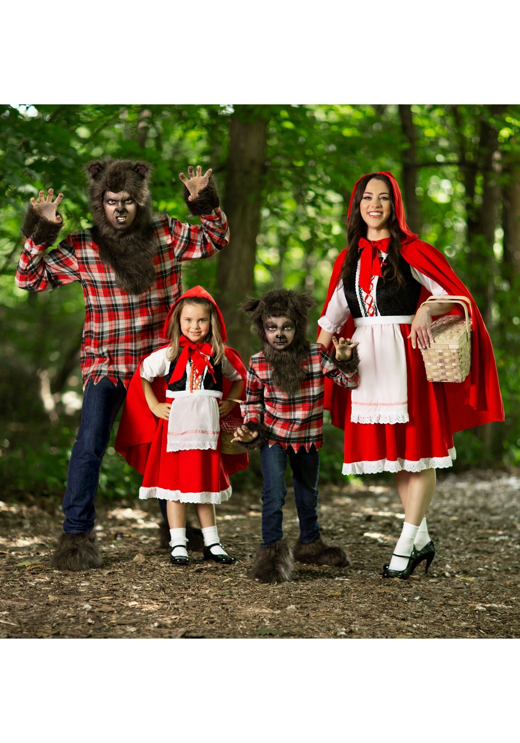 Plus Size Red Riding Hood Costume Dress for Women