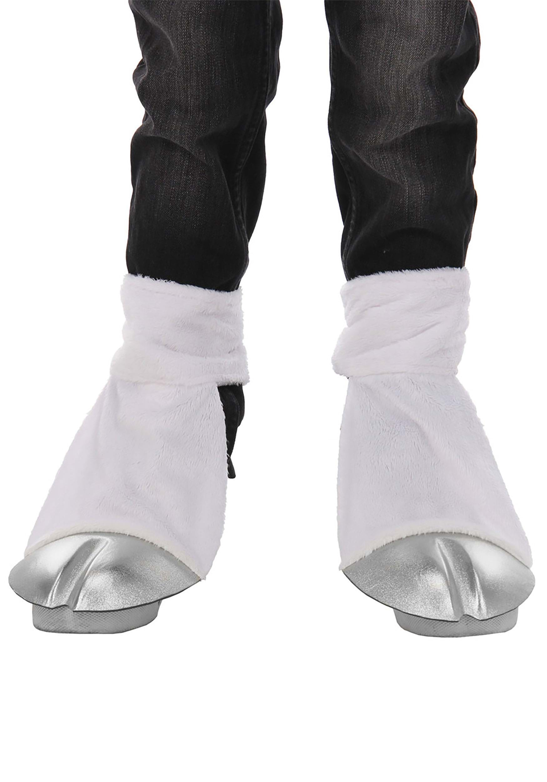 Silver Unicorn Costume Back Hooves