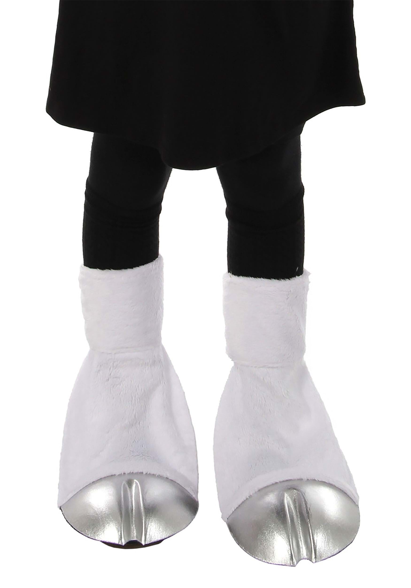 Silver Unicorn Costume Back Hooves