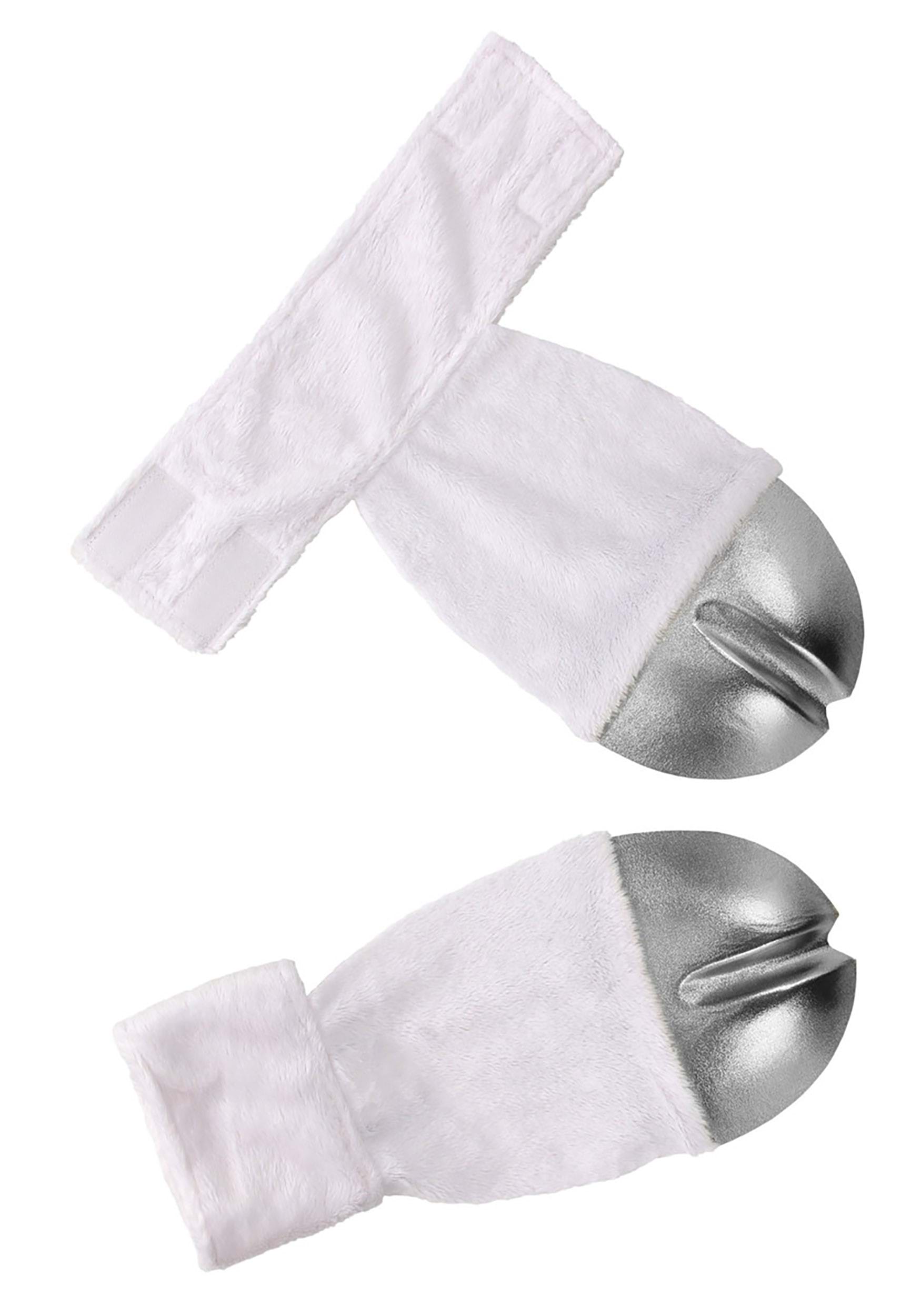 Silver Unicorn Costume Back Hooves