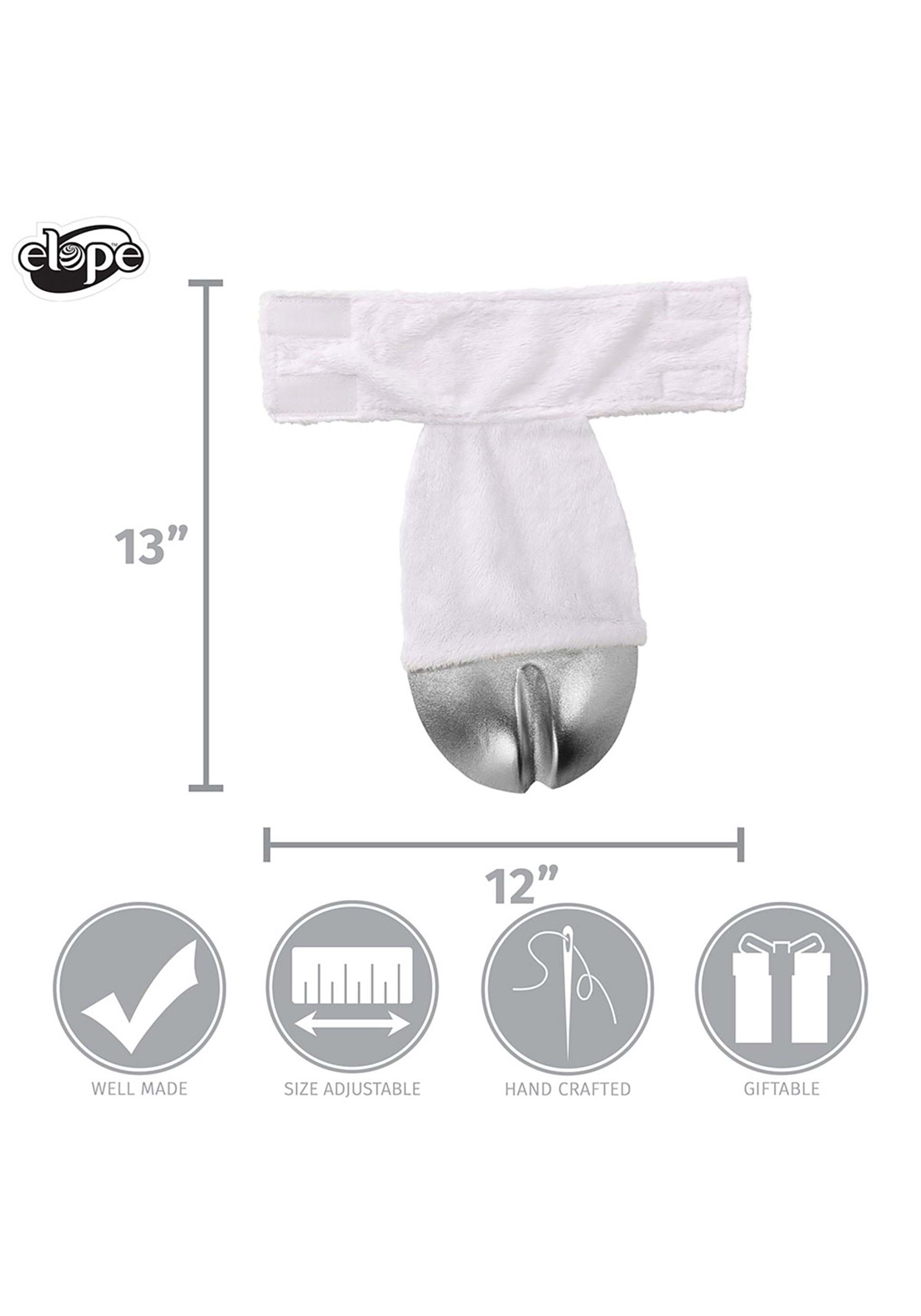 Silver Unicorn Costume Back Hooves
