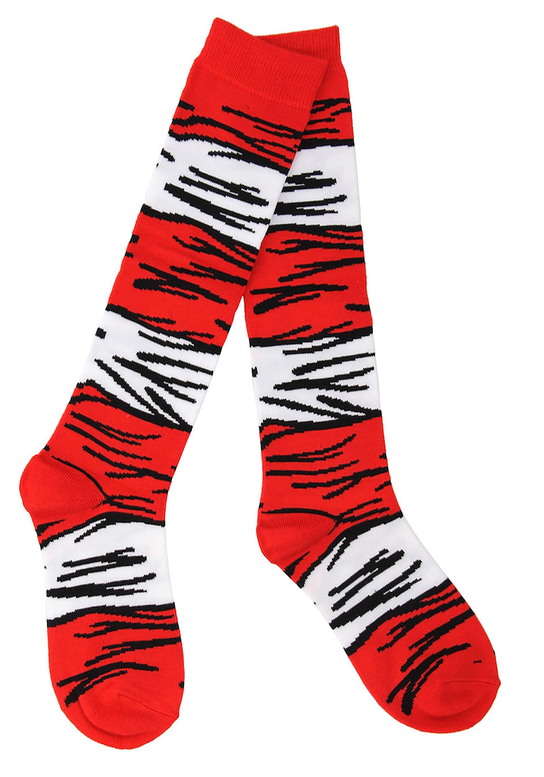 The Cat in the Hat Adult Costume Socks