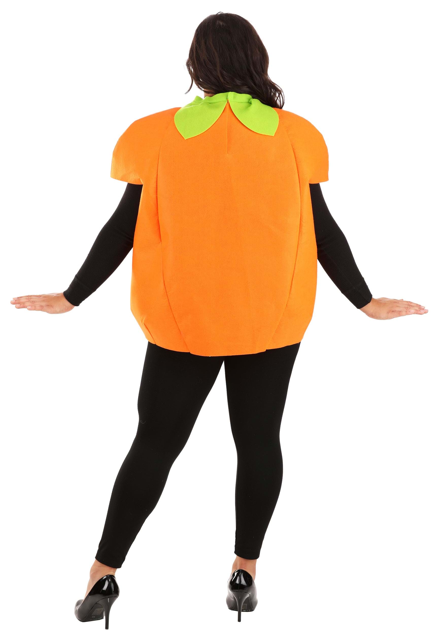 Plus Size Smiley Pumpkin Costume for Adults 3 Plus Size Smiley Pumpkin Costume for Adults