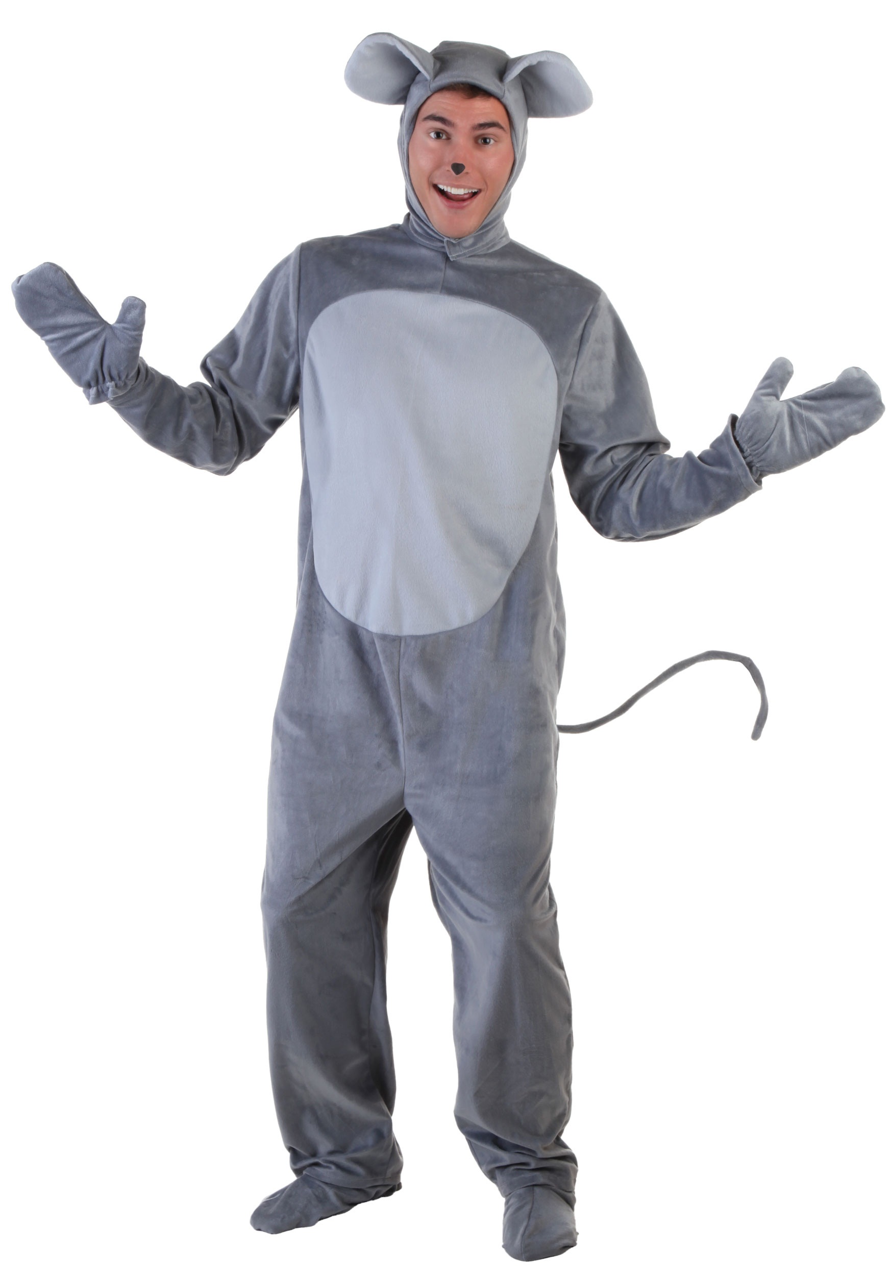 Adult Grey Mouse Costume