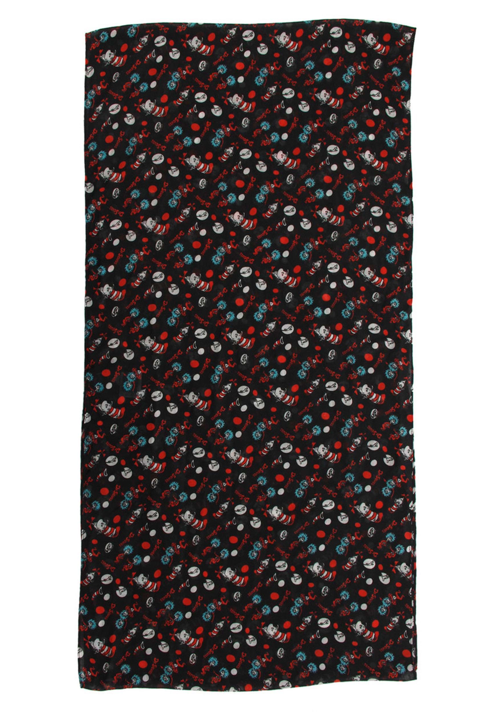 The Cat in The Hat Lightweight Infinity Scarf for Women 5 The Cat in The Hat Lightweight Infinity Scarf for Women