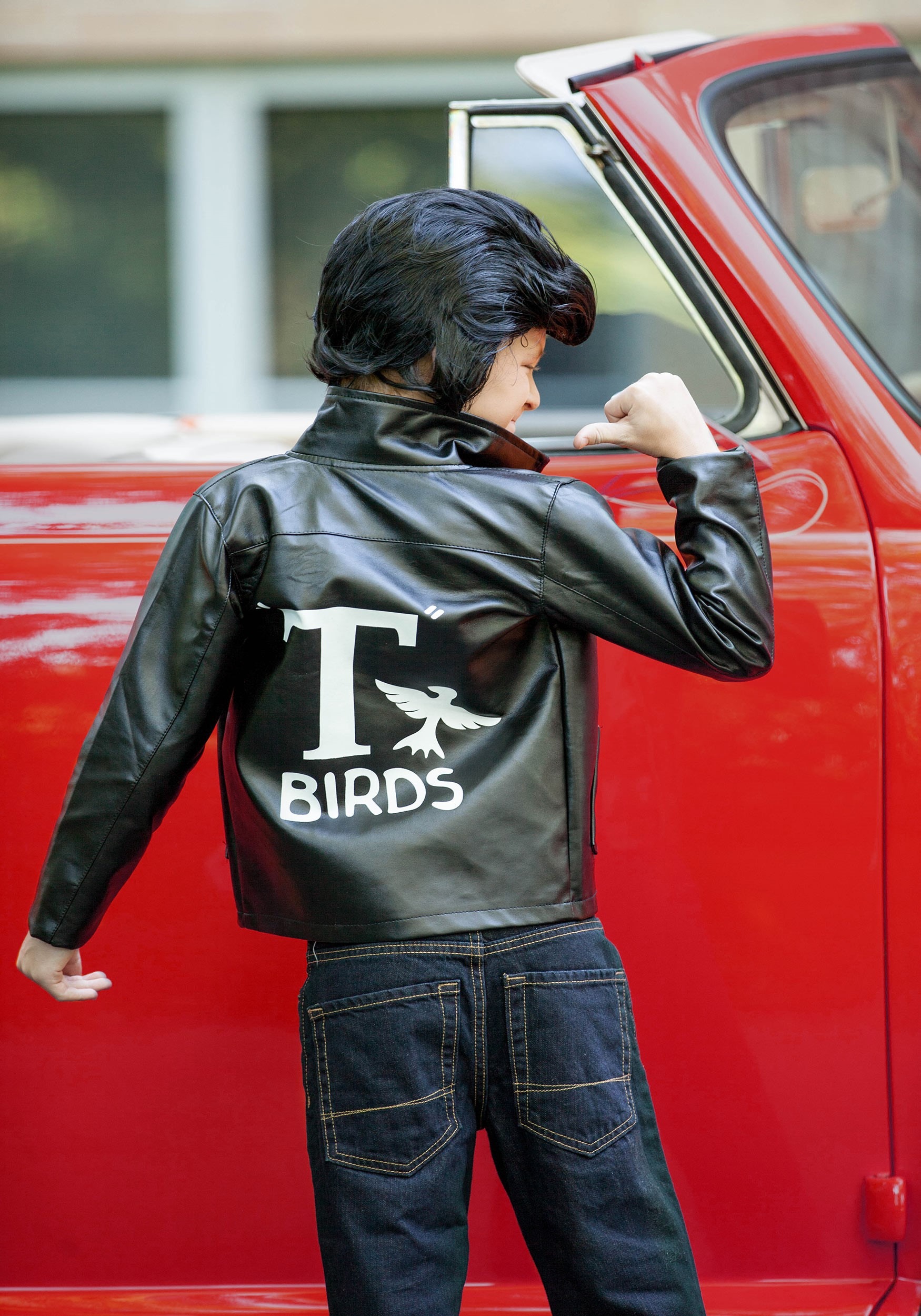 Grease T-Birds Jacket Boy's Costume 2 Grease T-Birds Jacket Boy's Costume