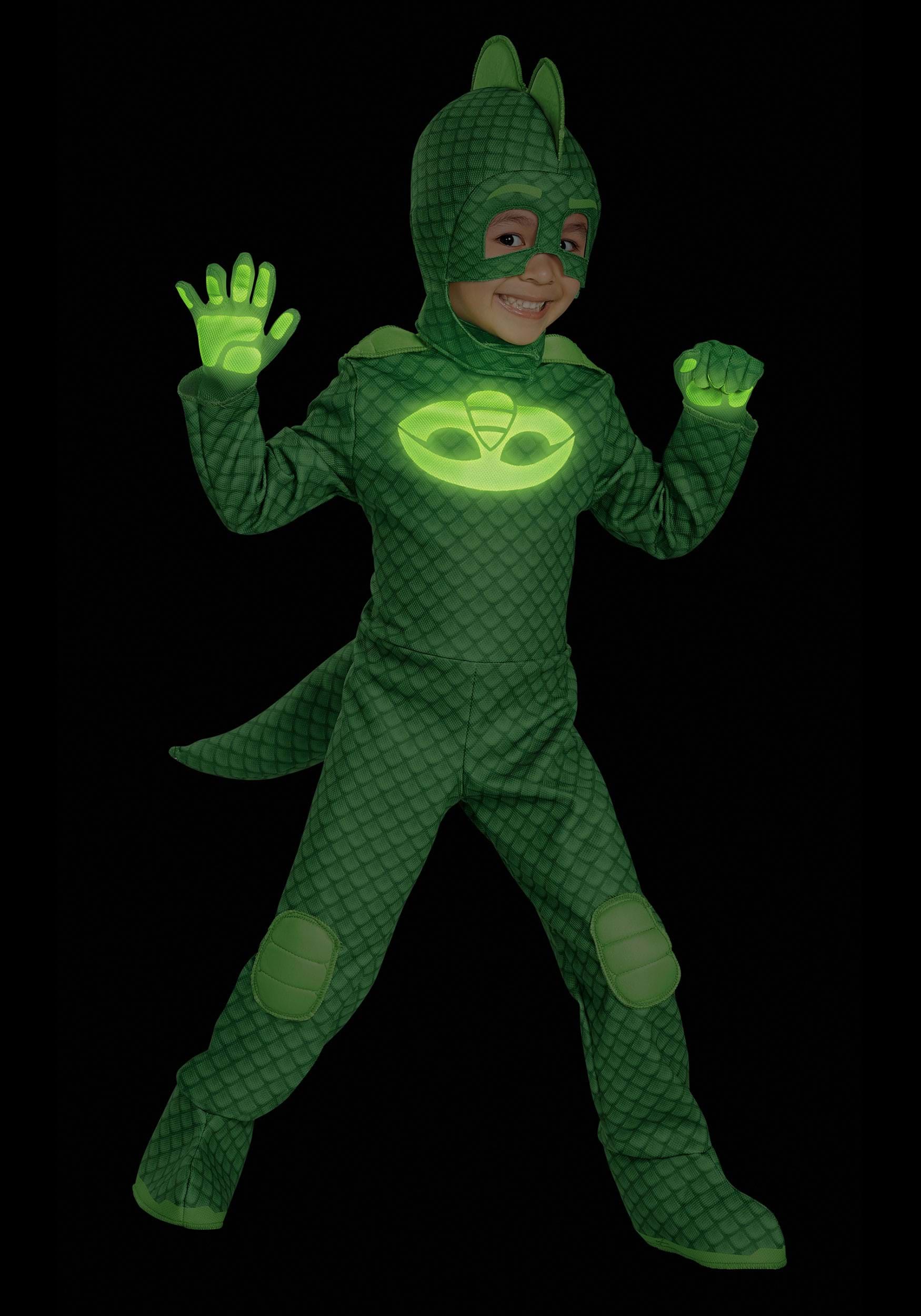 Deluxe PJ Masks Gekko Boy's Costume