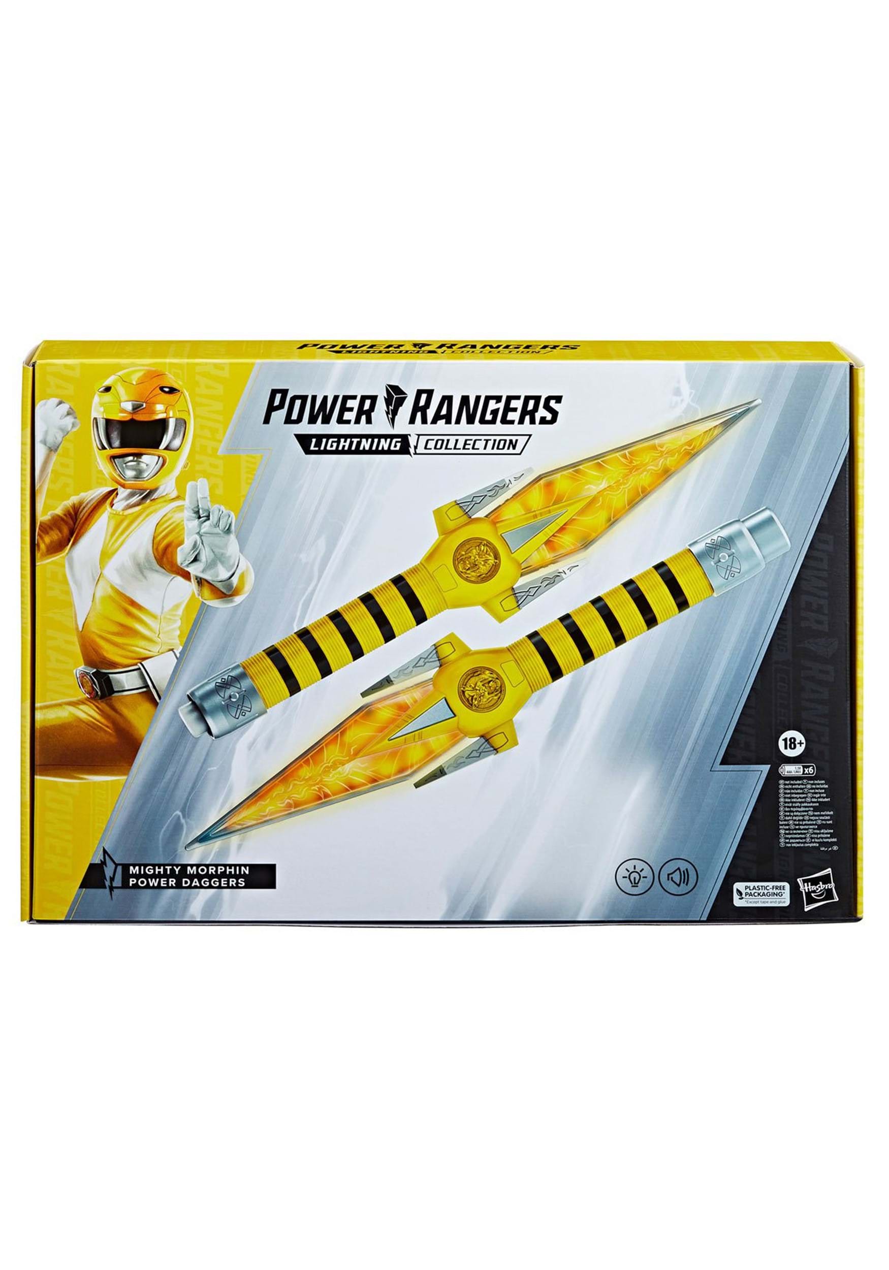 Power Rangers Lightning Collection Mighty Morphin Yellow Ranger Power Daggers Collectible Prop Replica 8 Power Rangers Lightning Collection Mighty Morphin Yellow Ranger Power Daggers Collectible Prop Replica