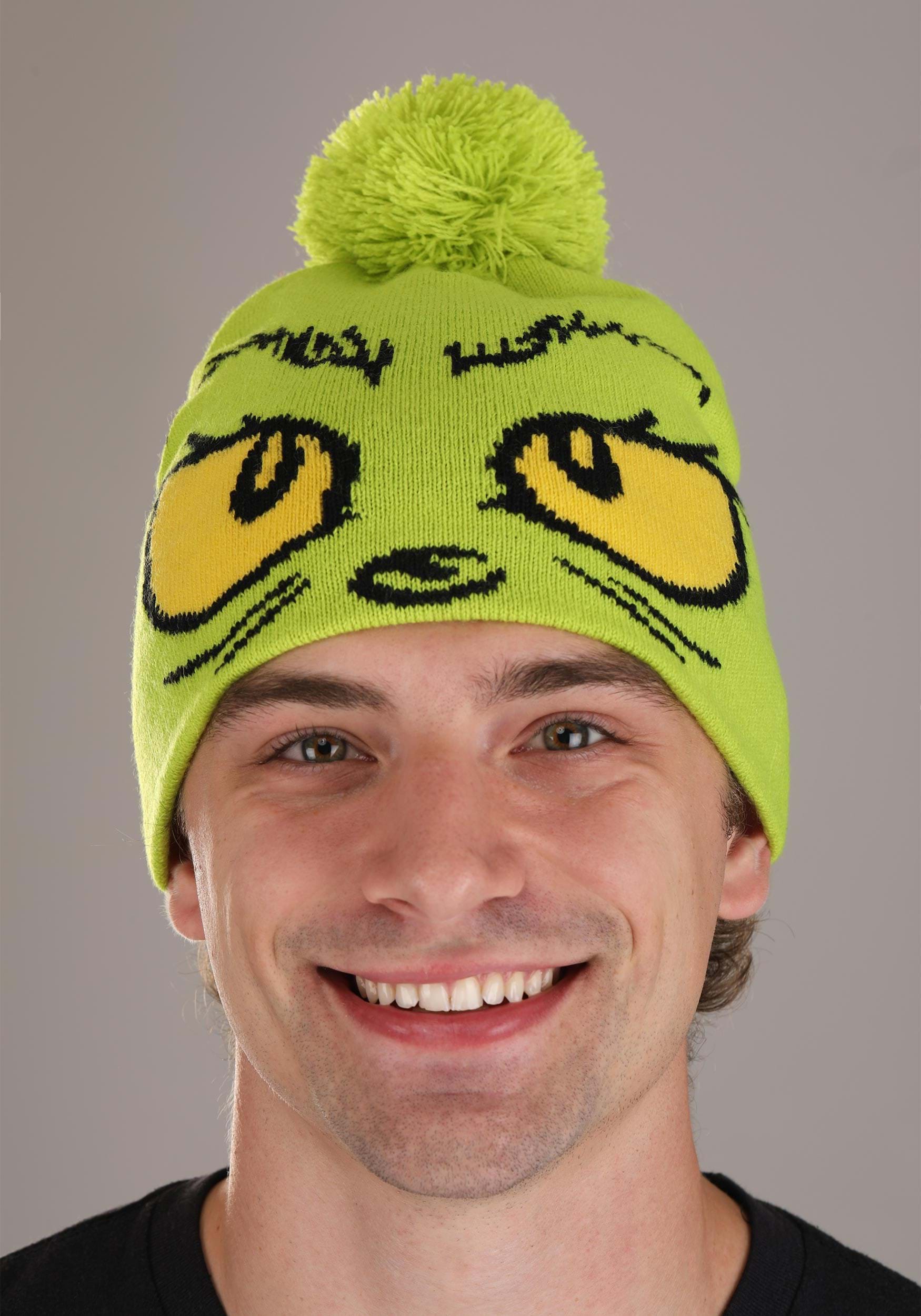 Dr. Seuss Adult The Grinch Hat & Gloves Set