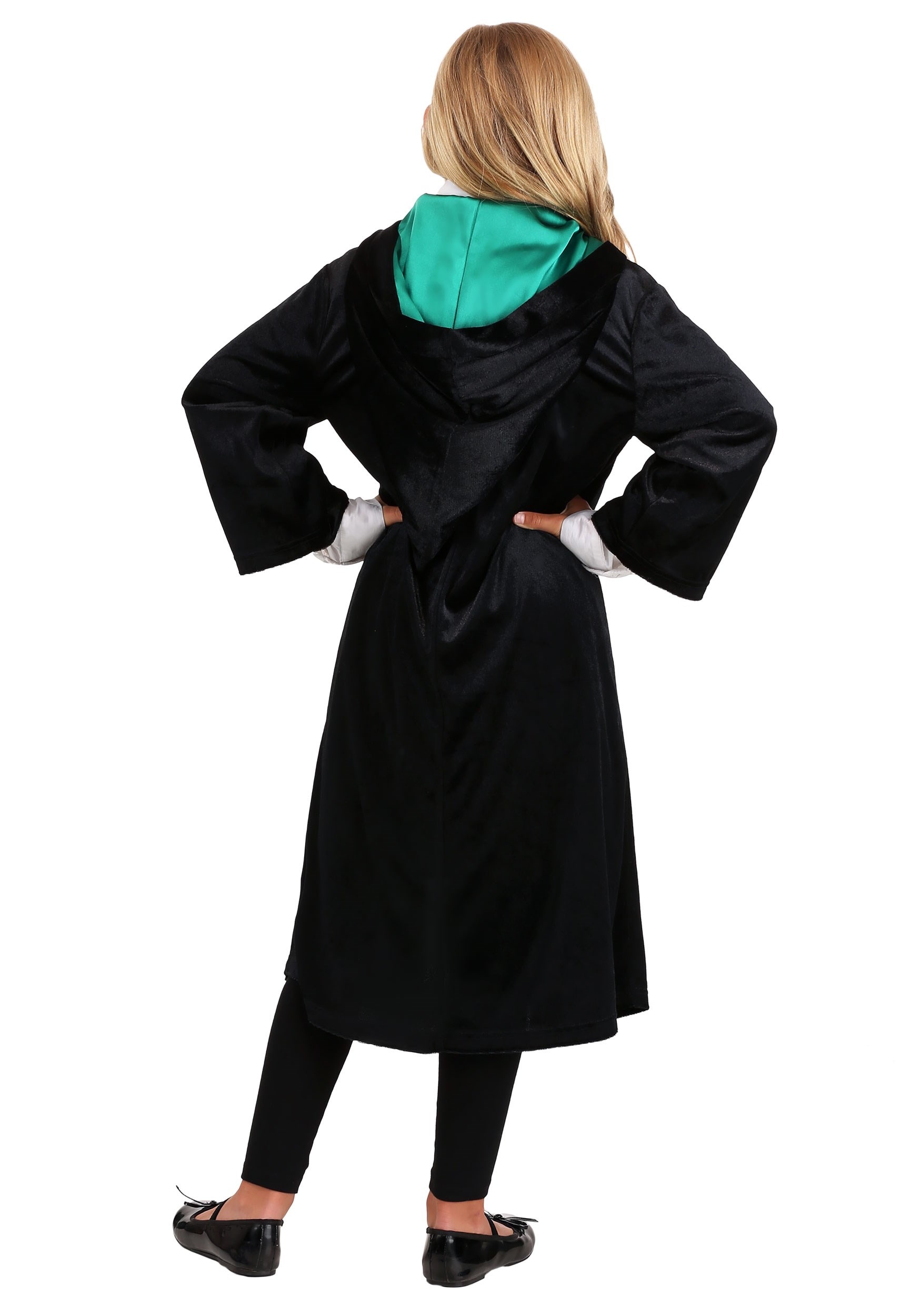 Harry Potter Deluxe Slytherin Costume Robe for Kids