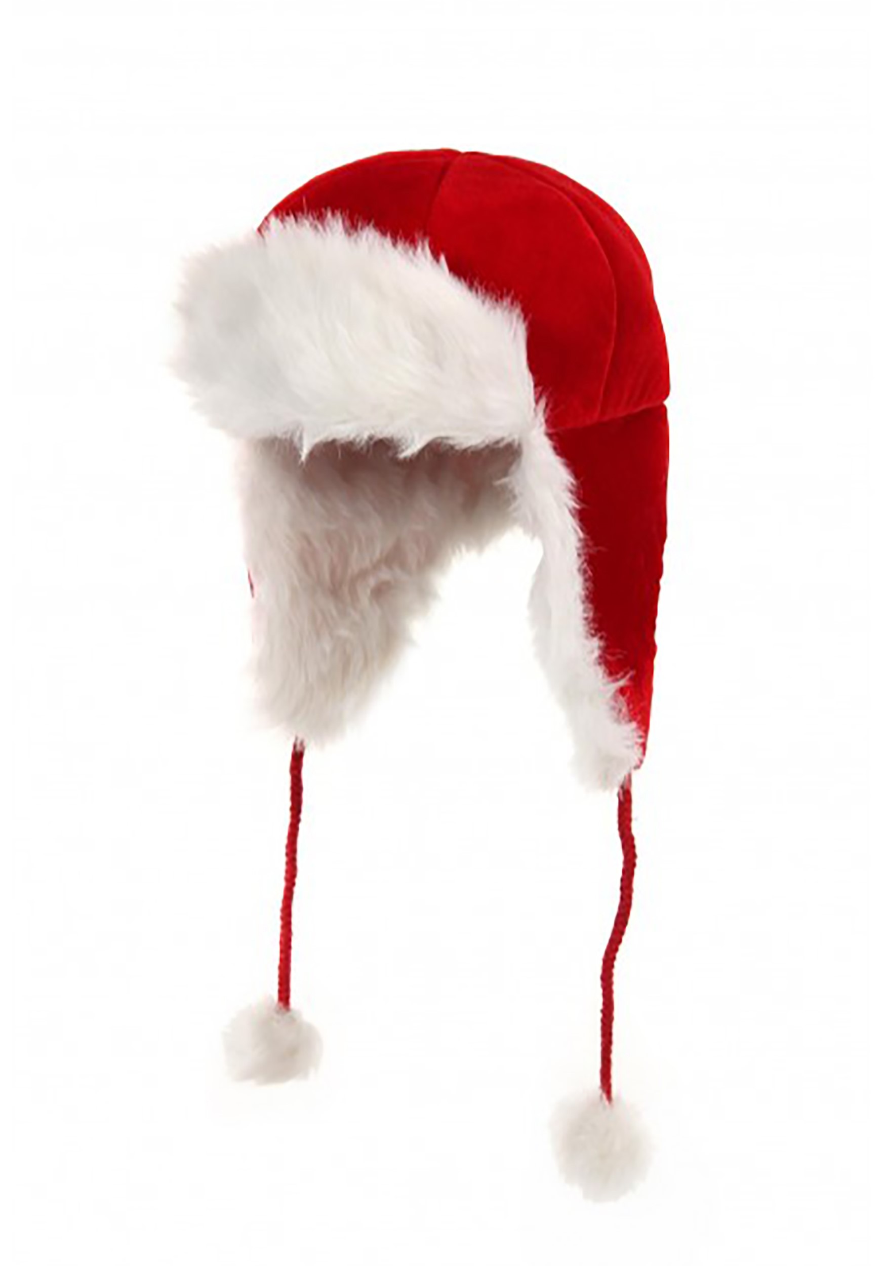 Santa Plush Aviator Christmas Hat