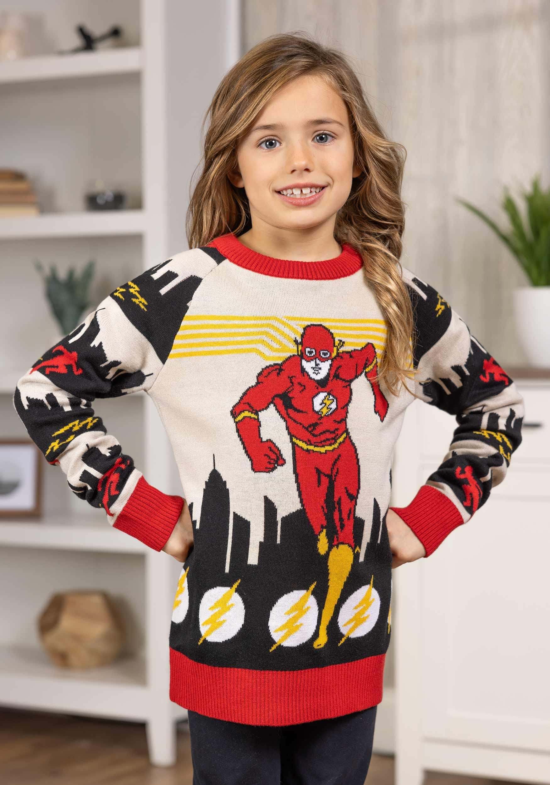 The Flash Ugly Sweater for Kids