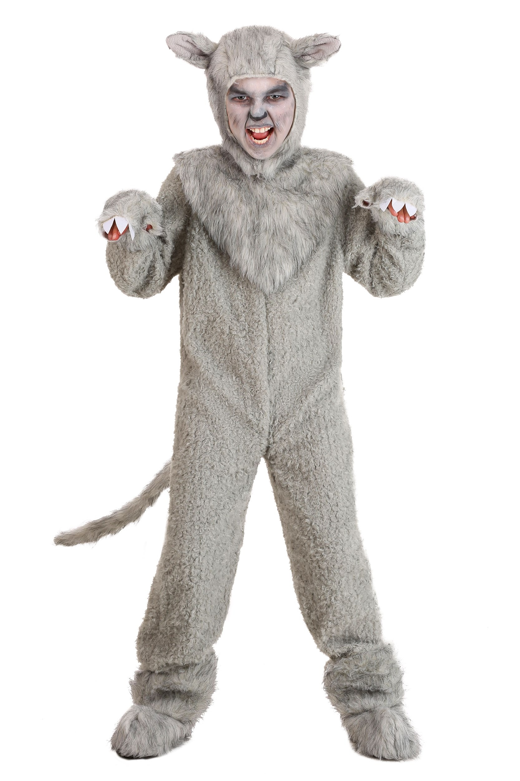 Kids Wolf Costume 2 Kids Wolf Costume
